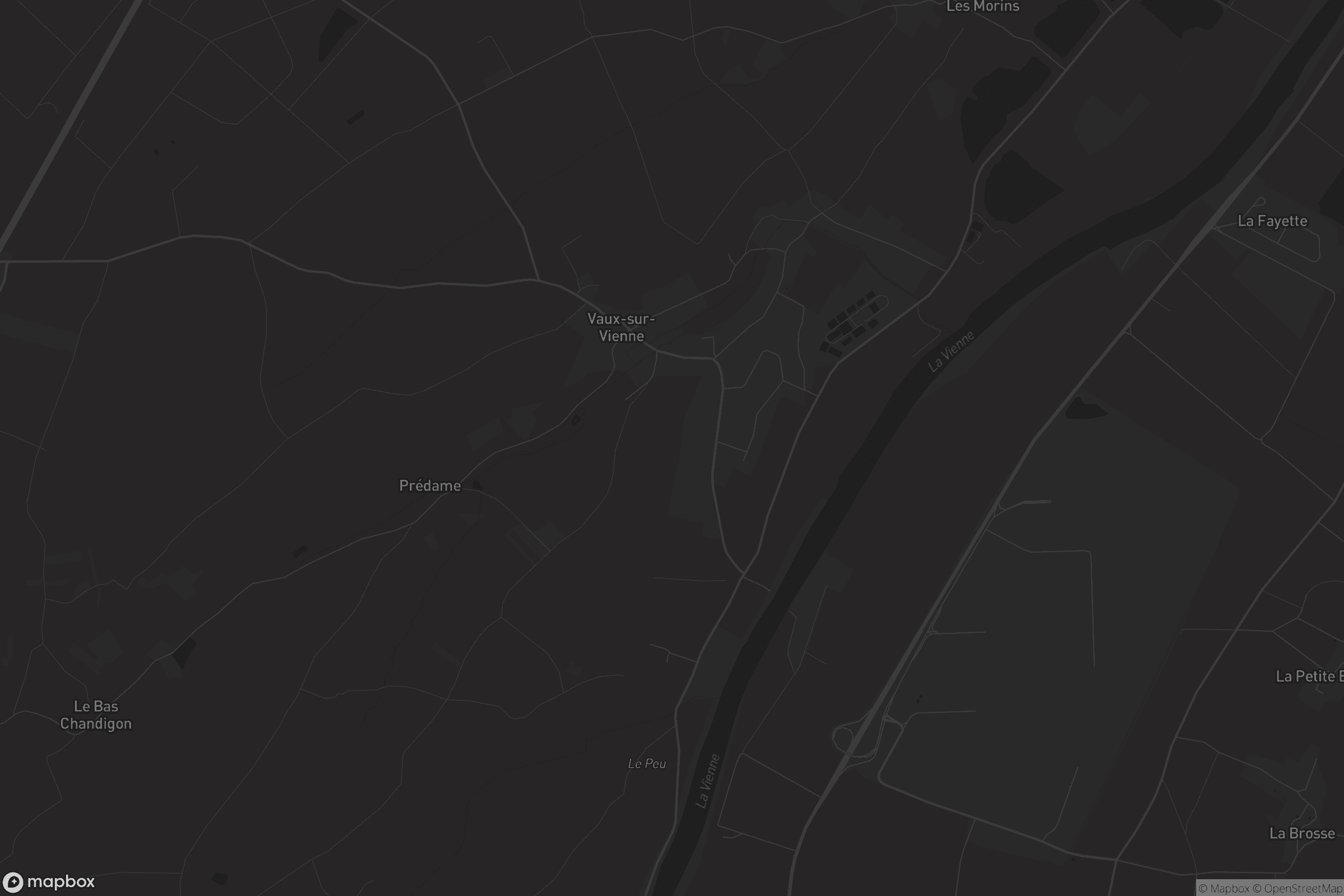 Carte de Vaux-sur-Vienne