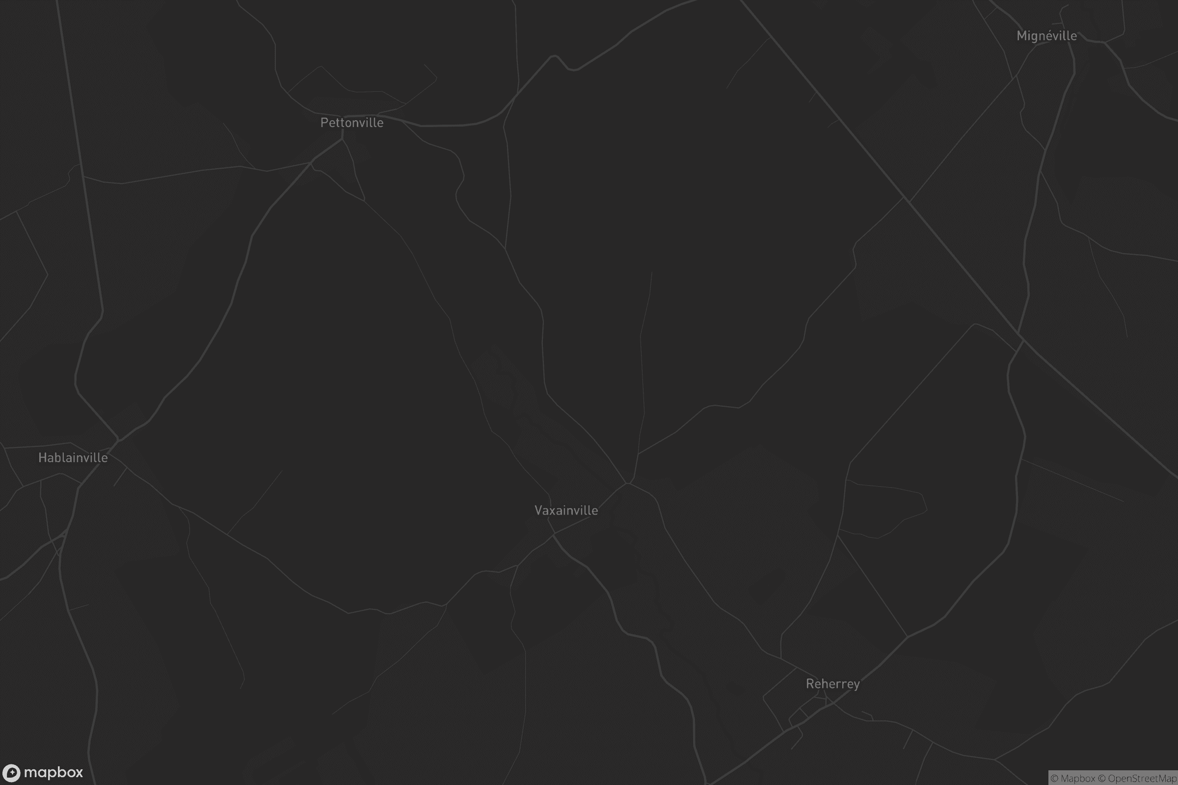 Carte de Vaxainville