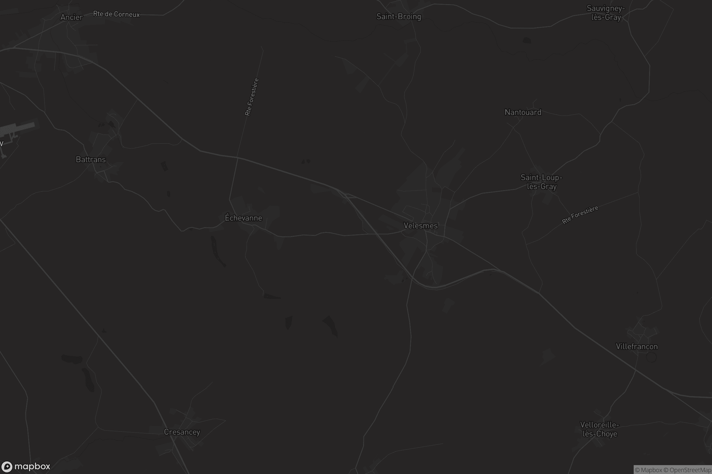 Carte de Velesmes-Échevanne