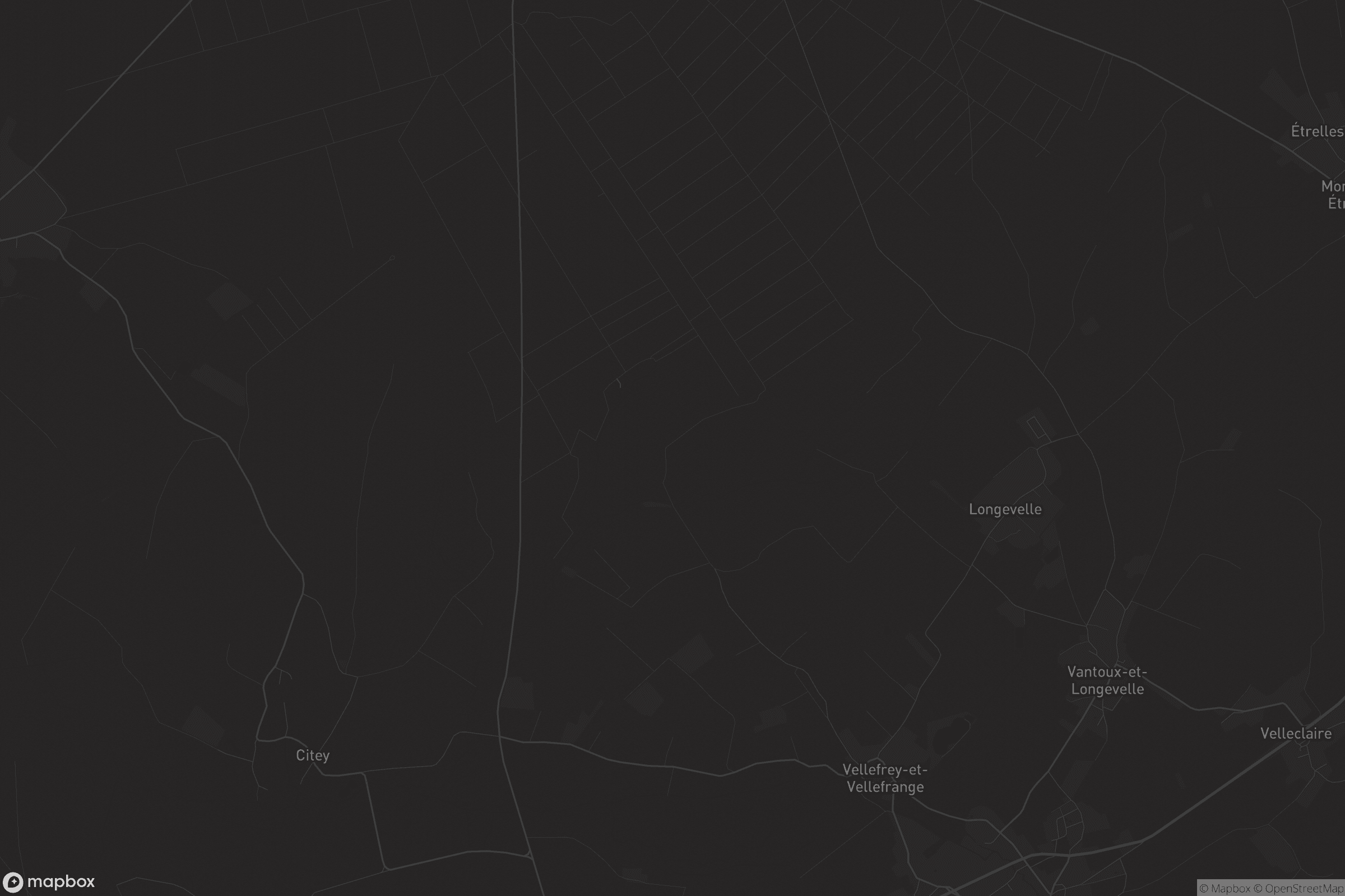 Carte de Vellefrey-et-Vellefrange