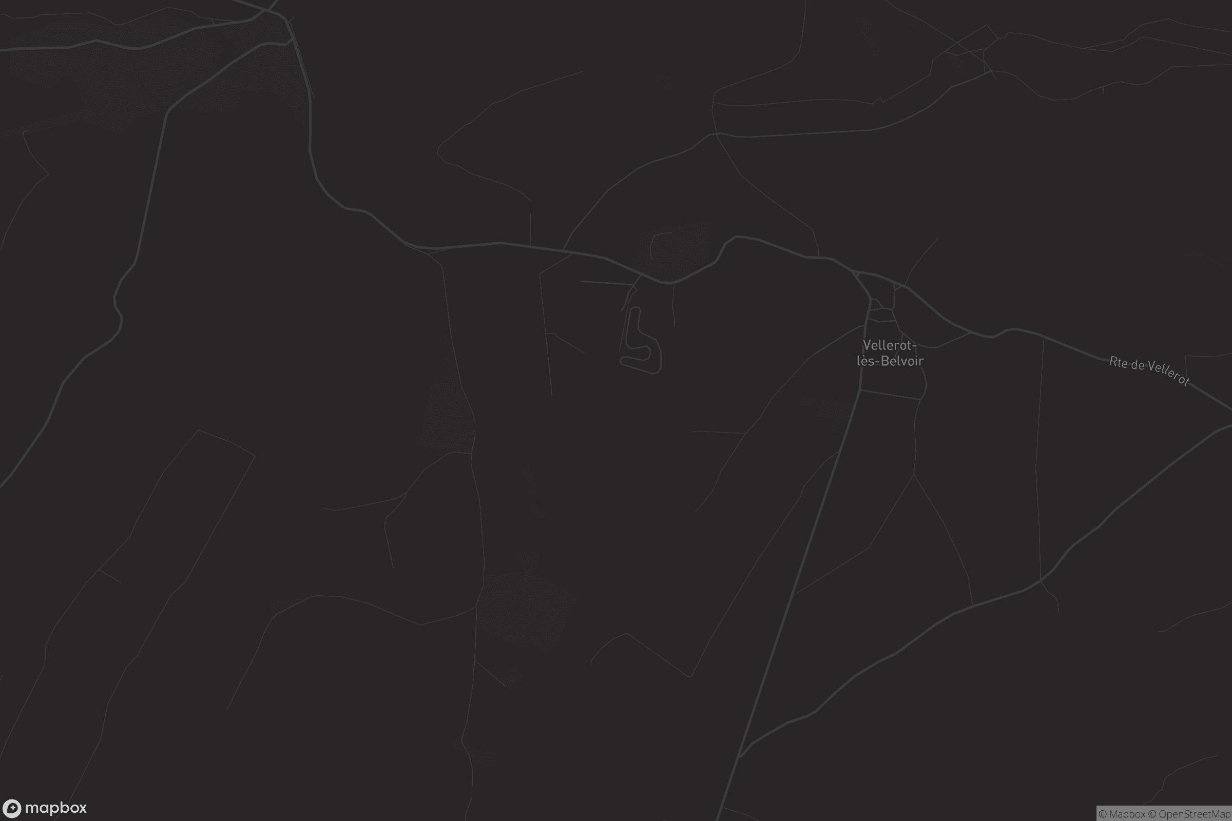Carte de Vellerot-lès-Belvoir