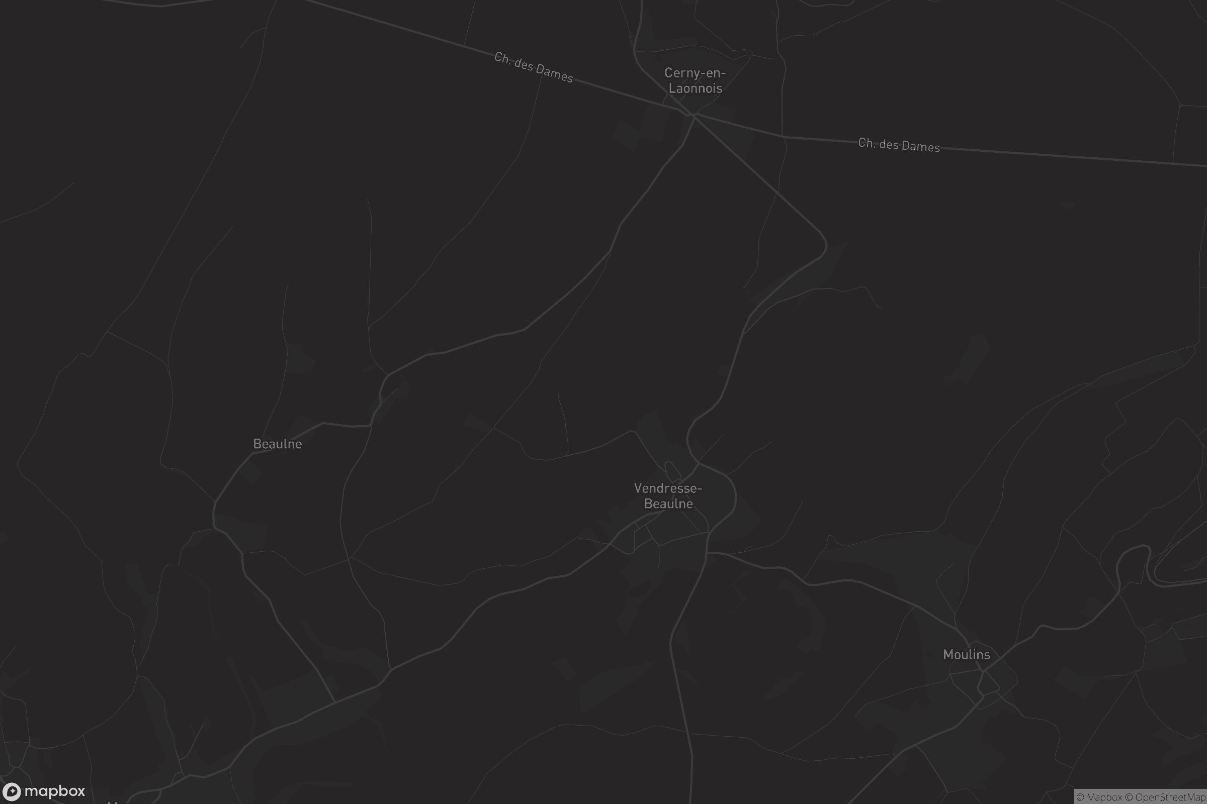 Carte de Vendresse-Beaulne