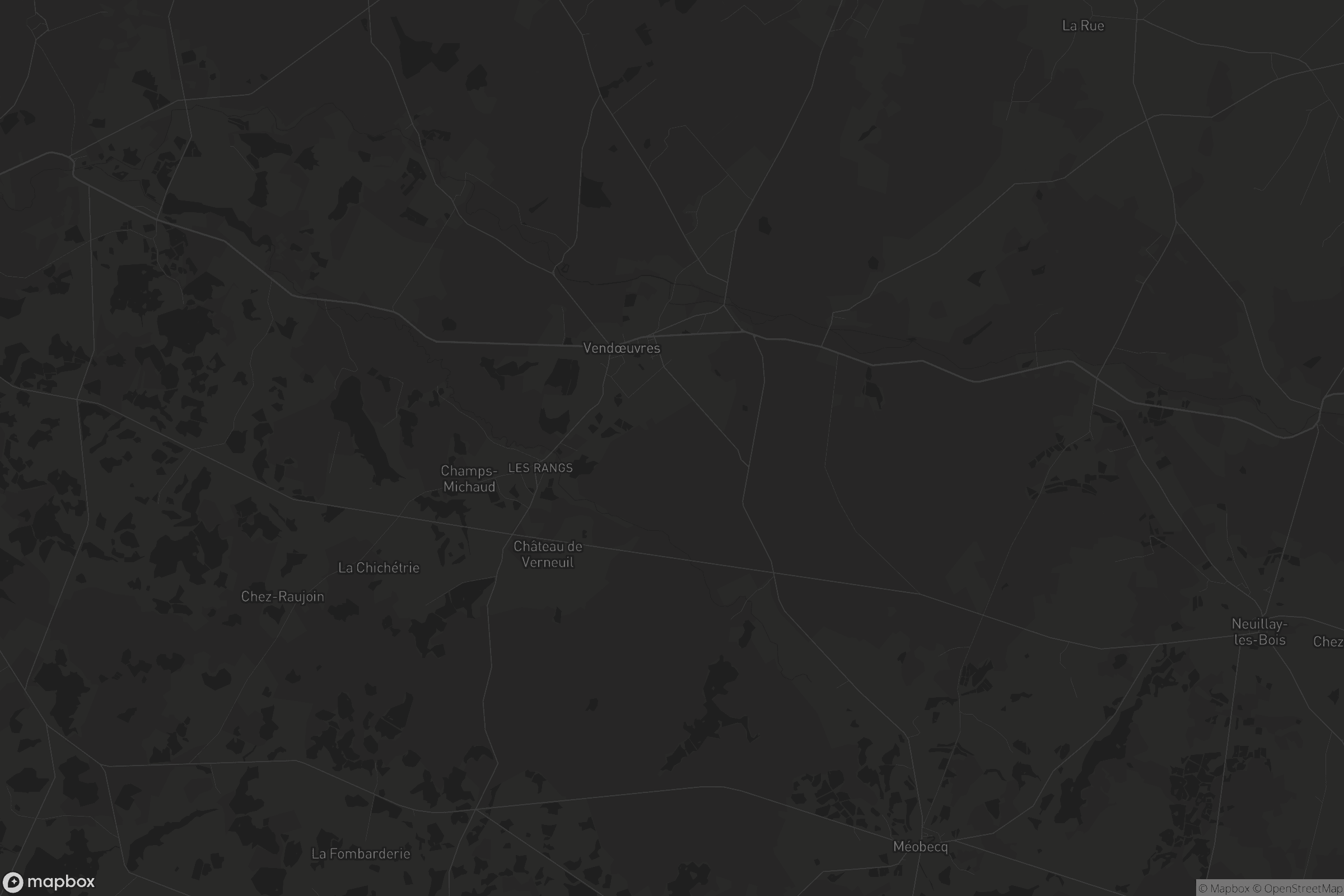 Carte de Vendœuvres