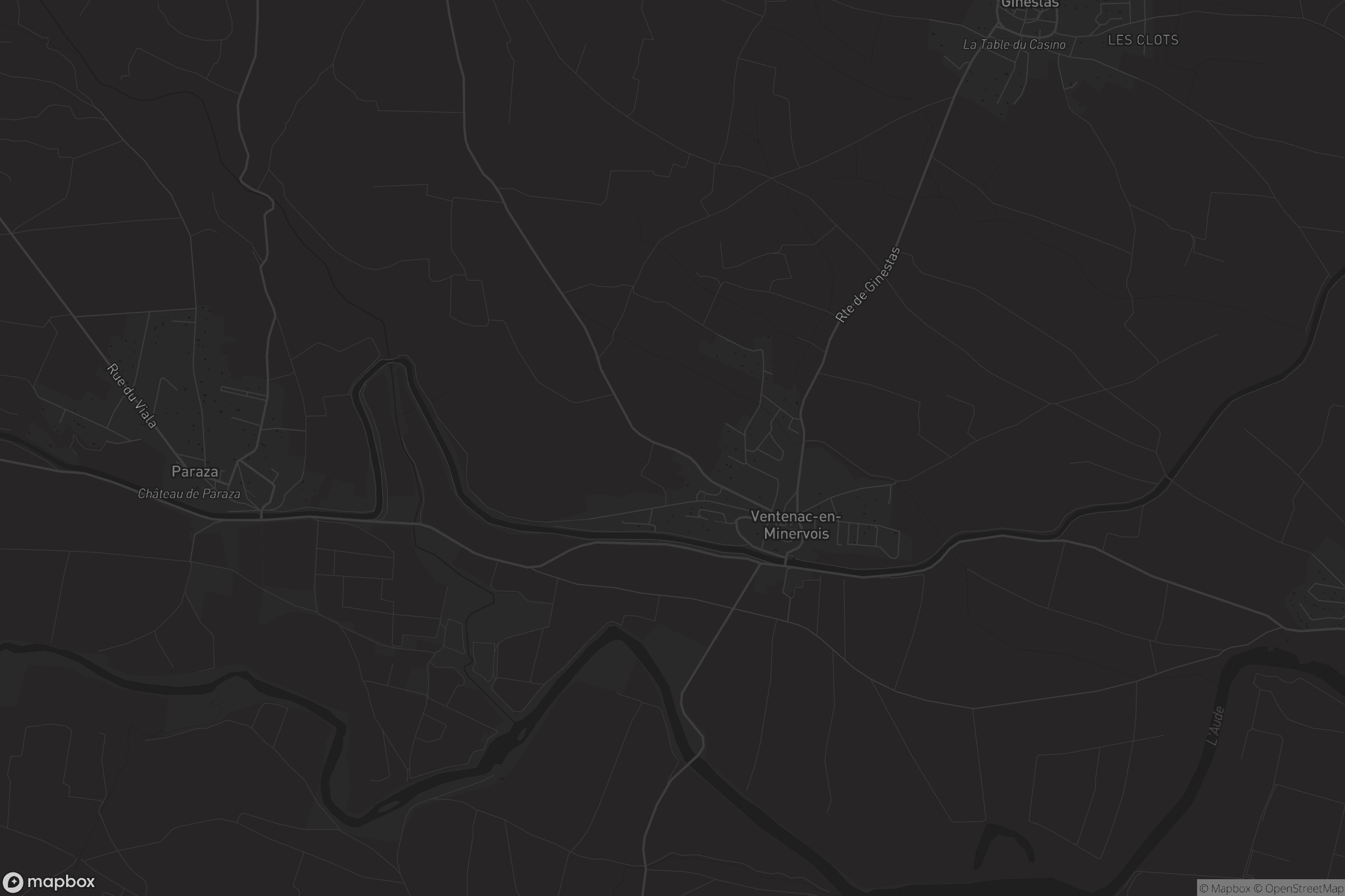 Carte de Ventenac-en-Minervois