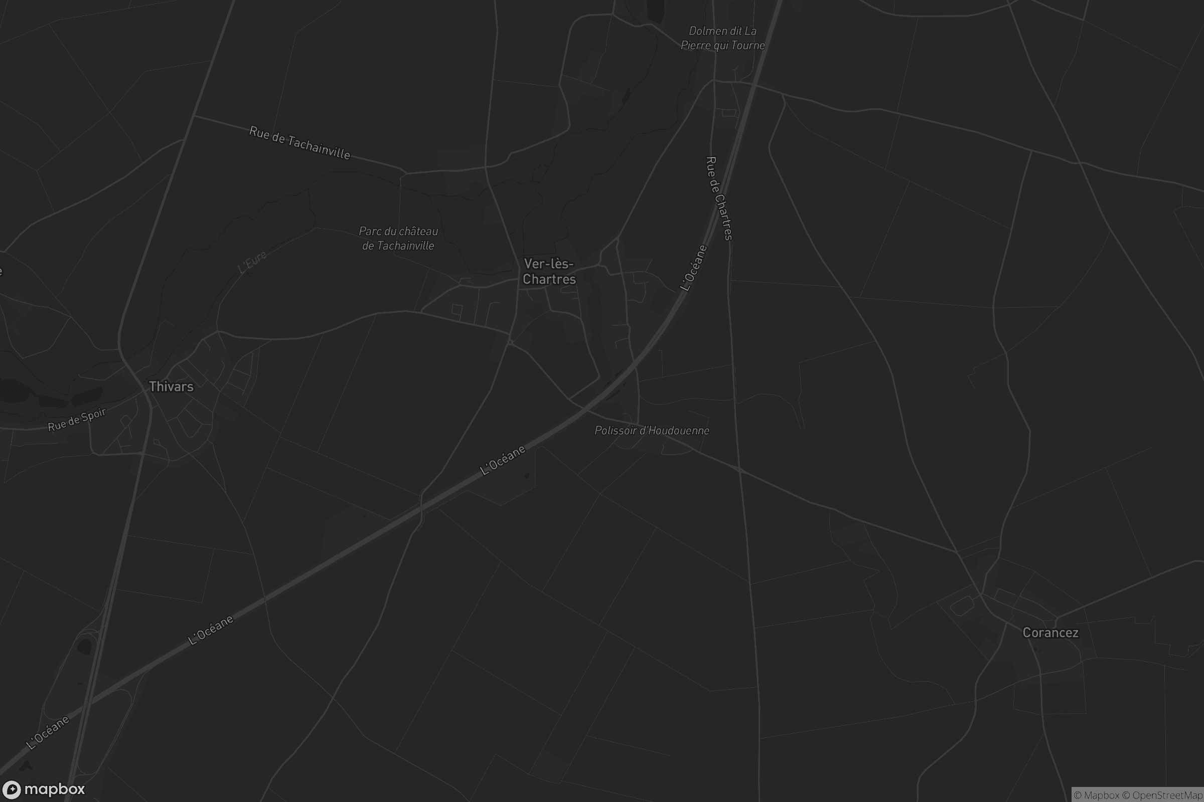 Carte de Ver-lès-Chartres