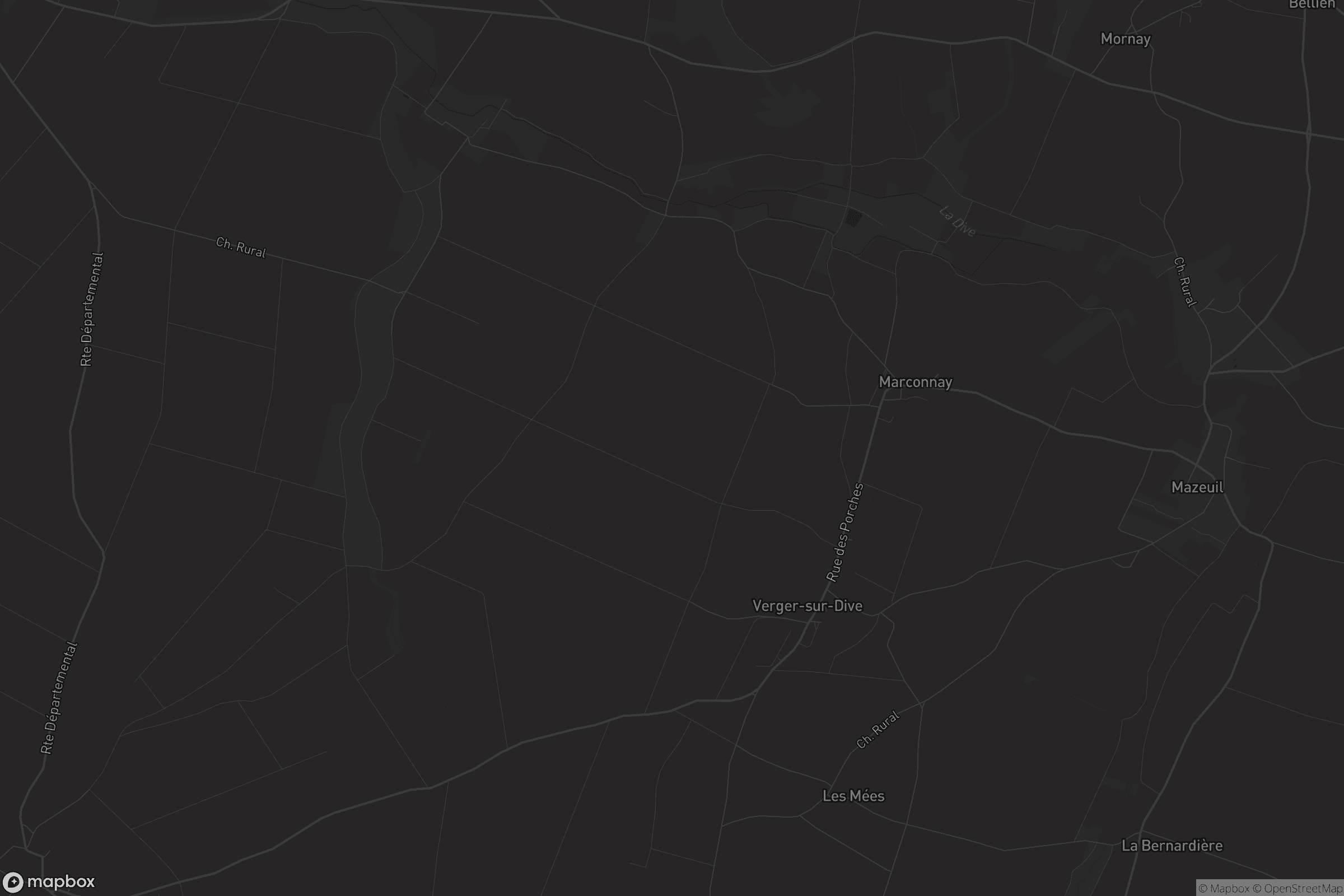 Carte de Verger-sur-Dive