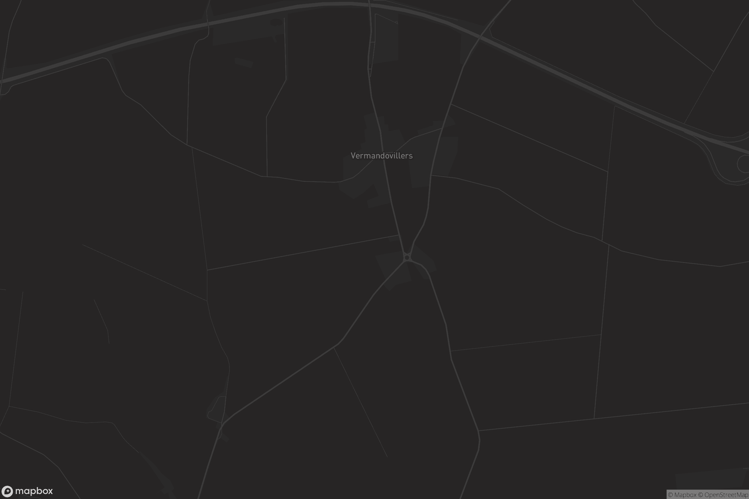 Carte de Vermandovillers