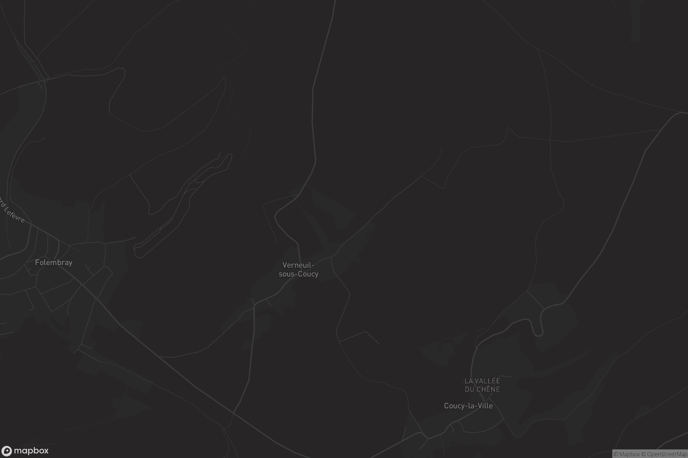 Carte de Verneuil-sous-Coucy