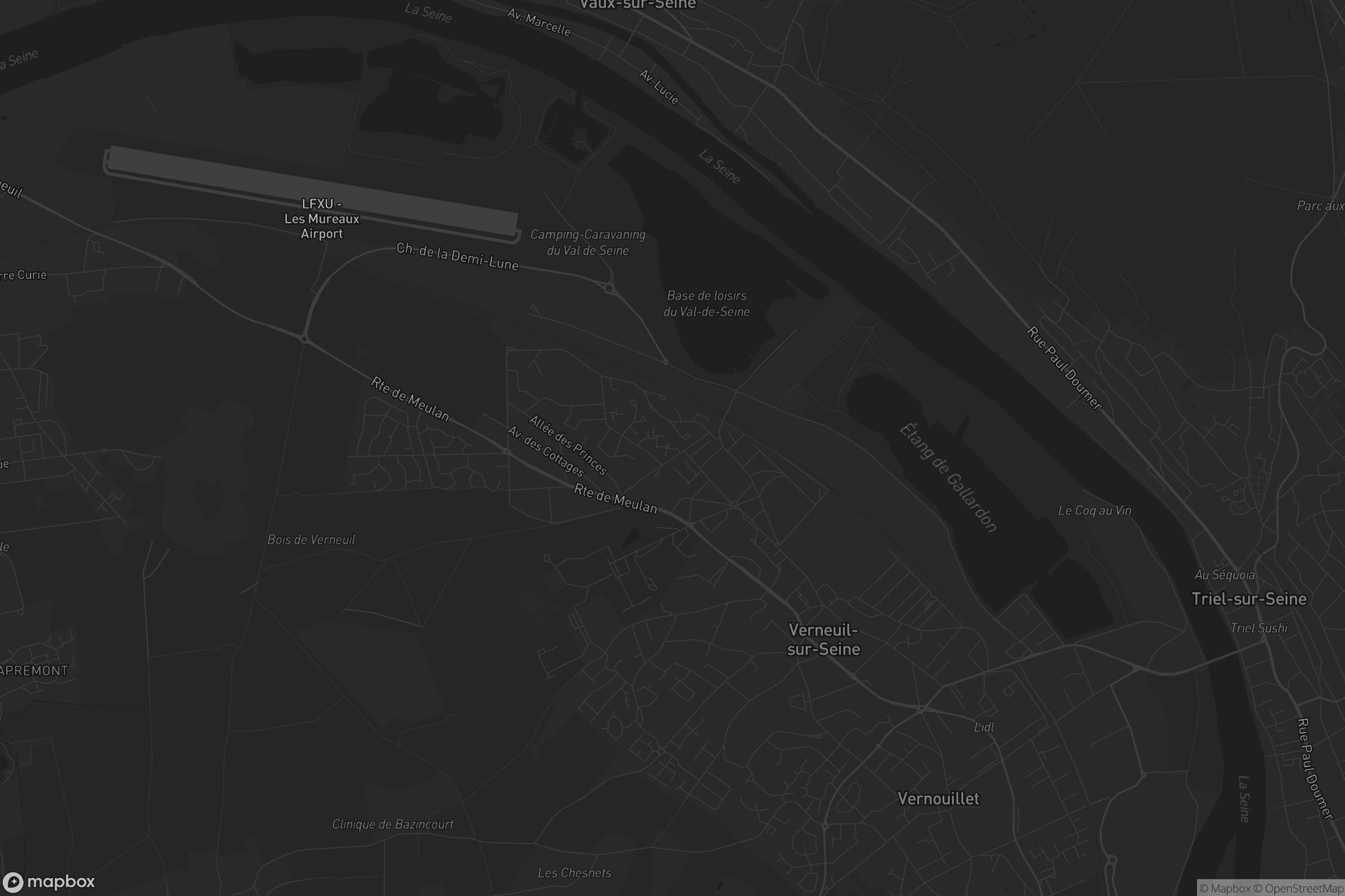 Carte de Verneuil-sur-Seine