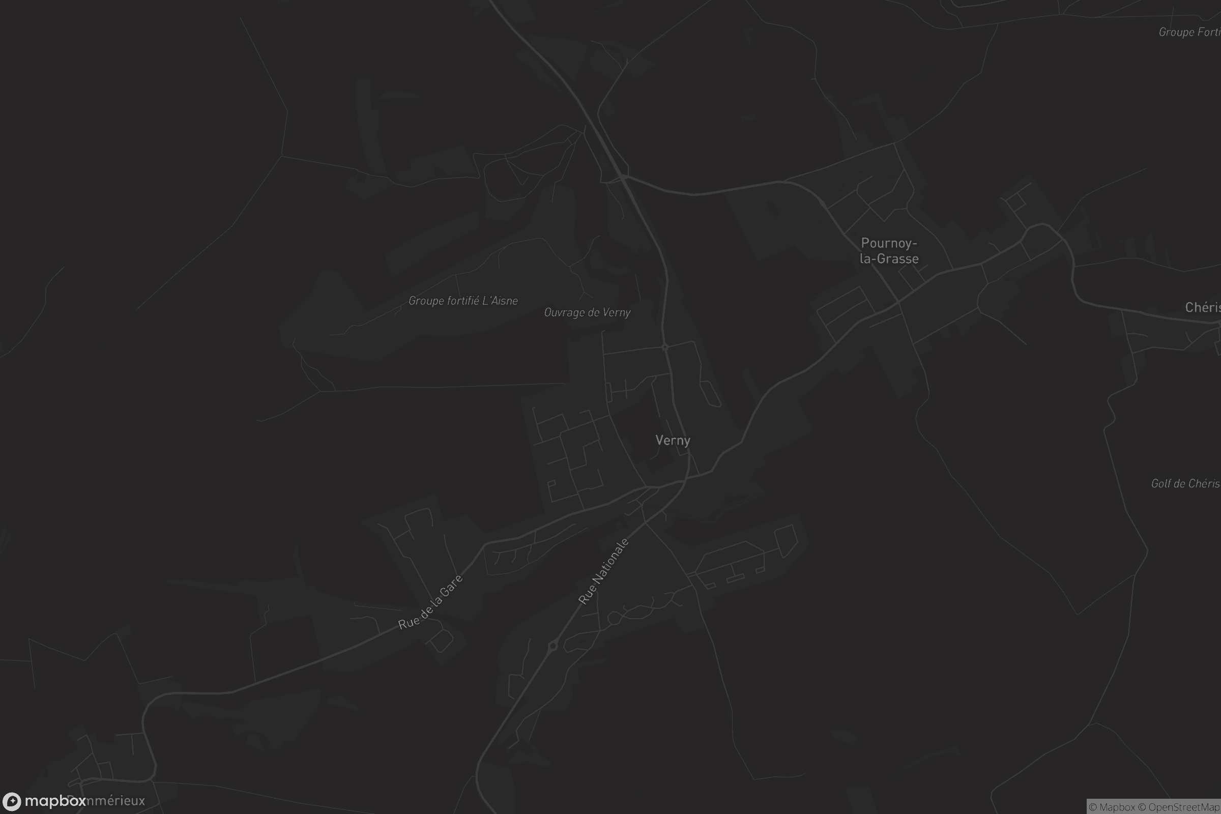 Carte de Verny
