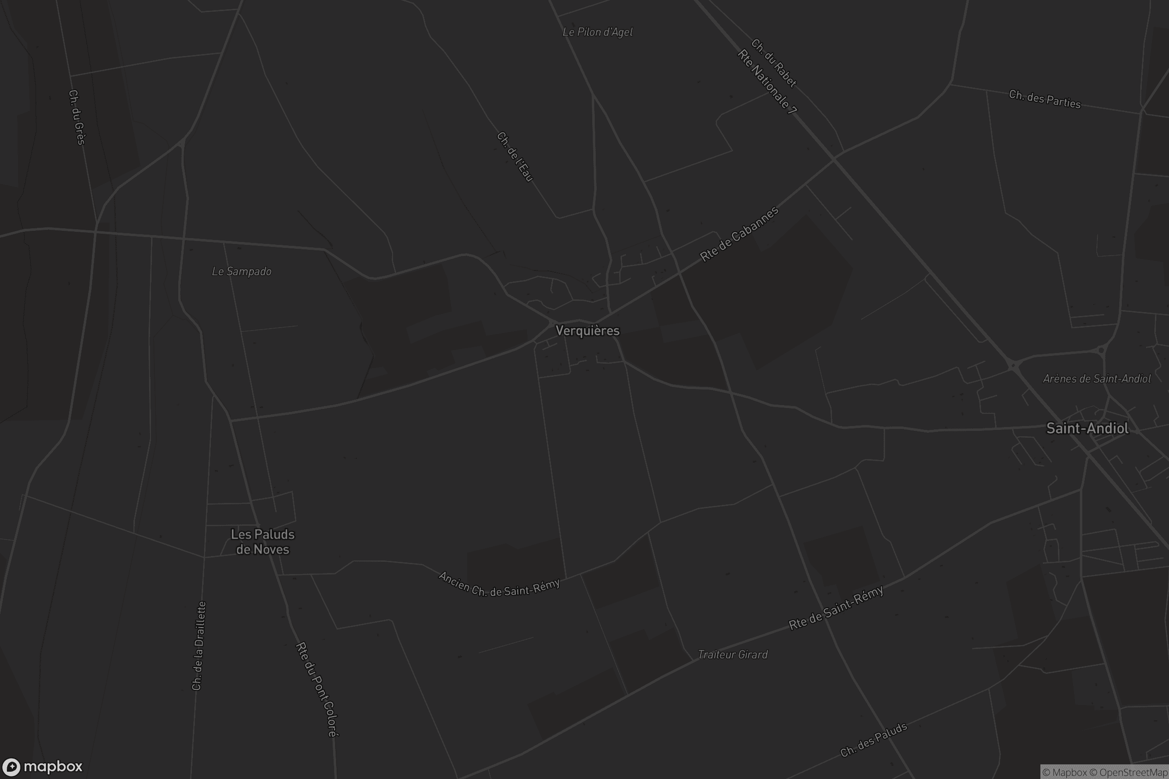 Carte de Verquières