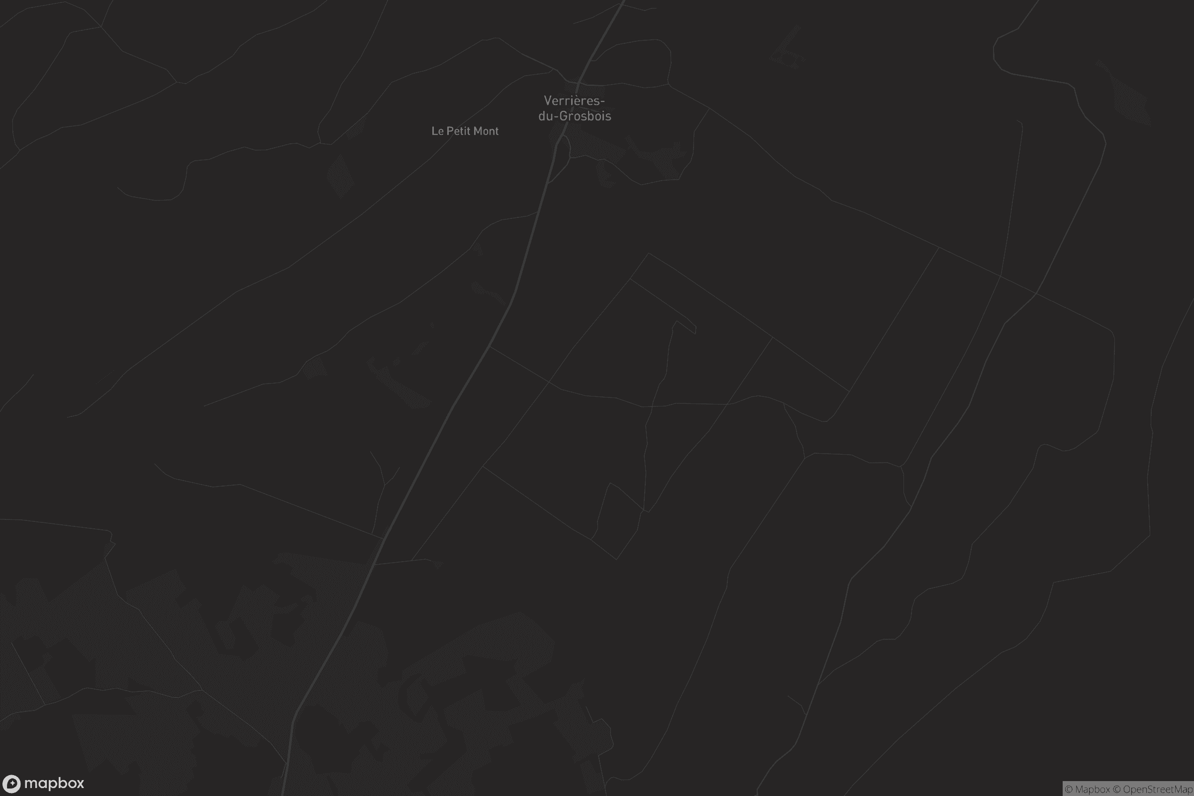 Carte de Verrières-du-Grosbois