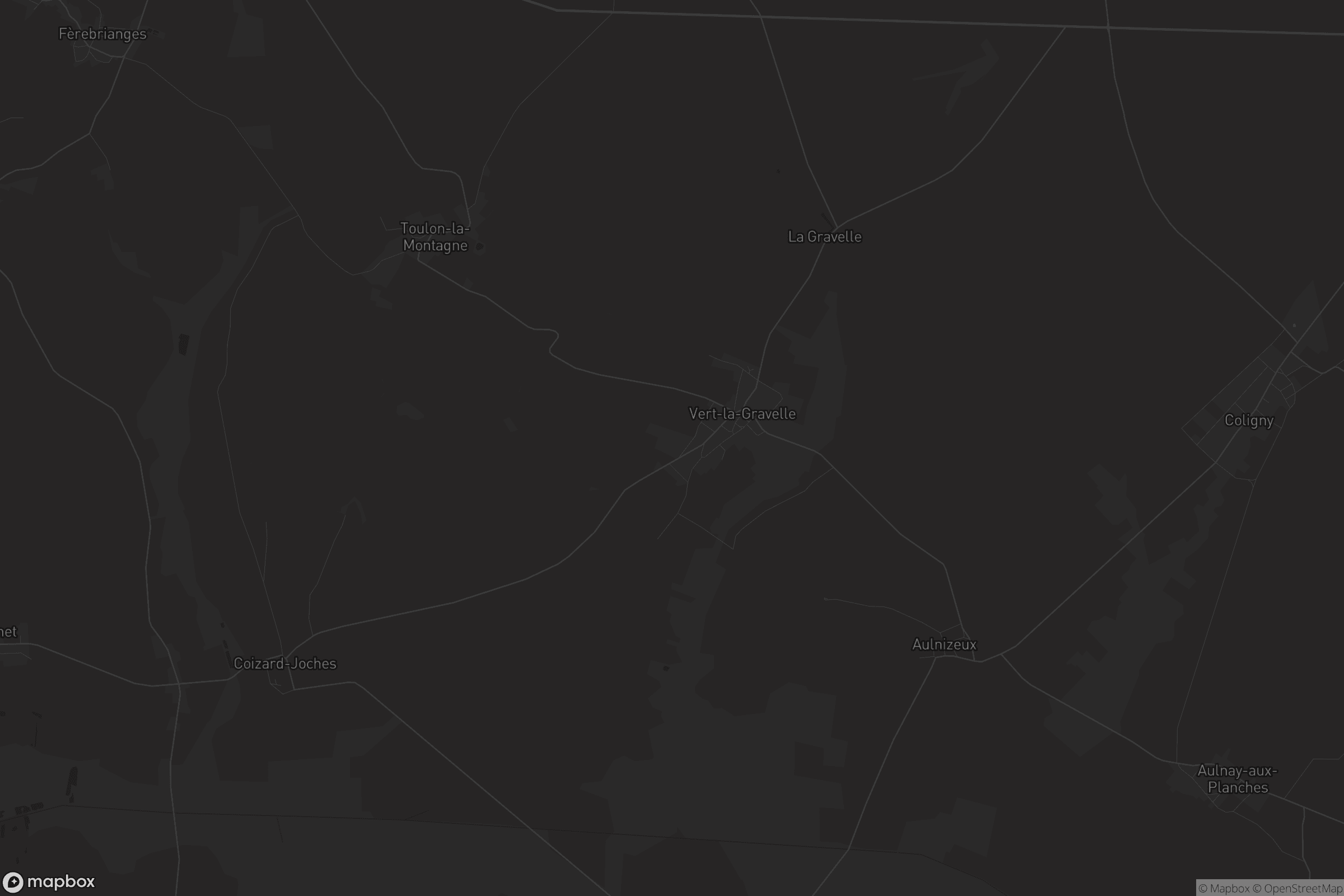 Carte de Vert-Toulon