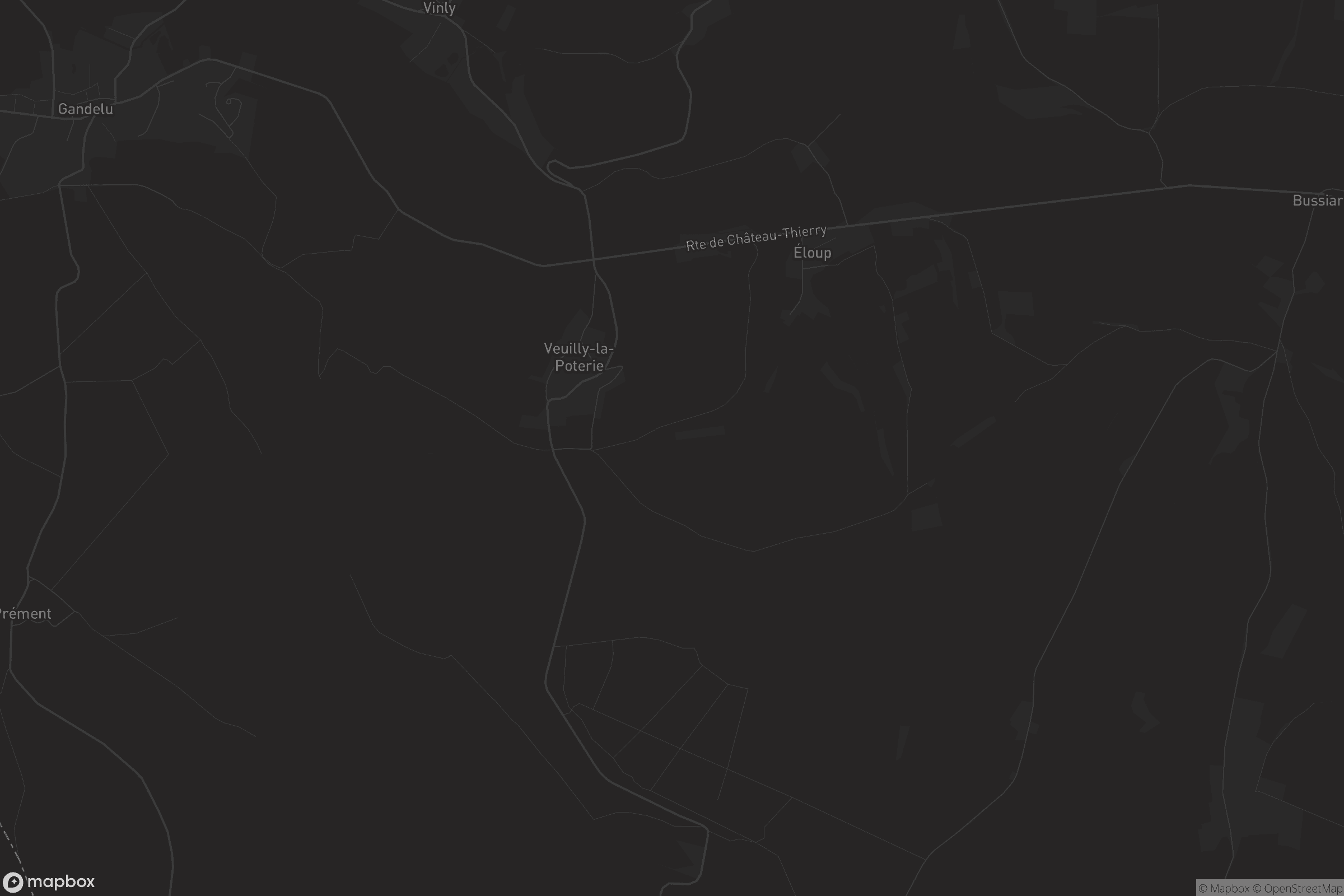 Carte de Veuilly-la-Poterie