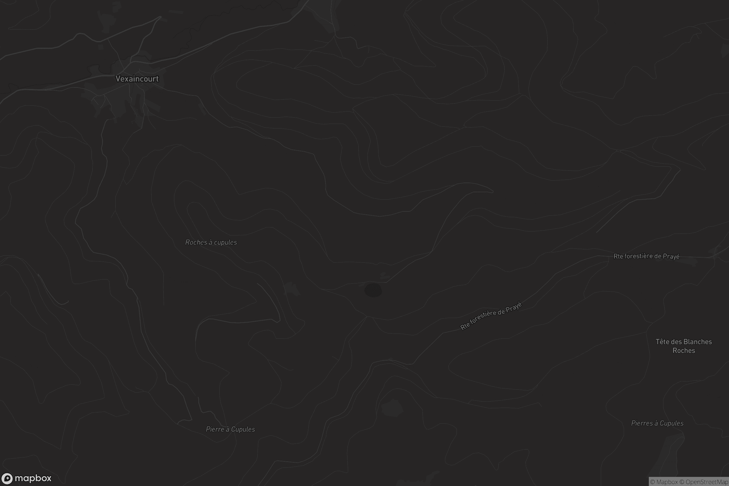 Carte de Vexaincourt