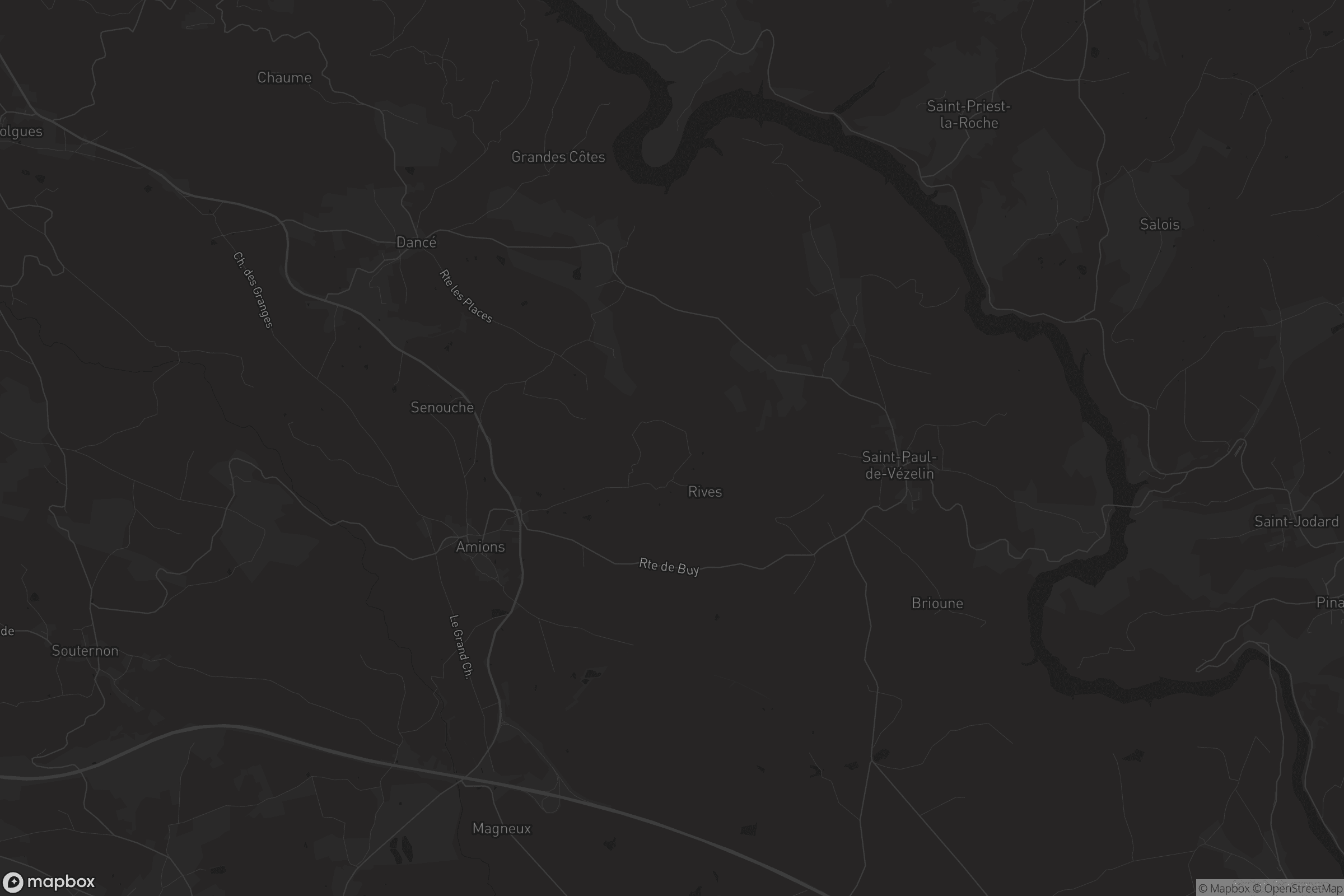 Carte de Vézelin-sur-Loire