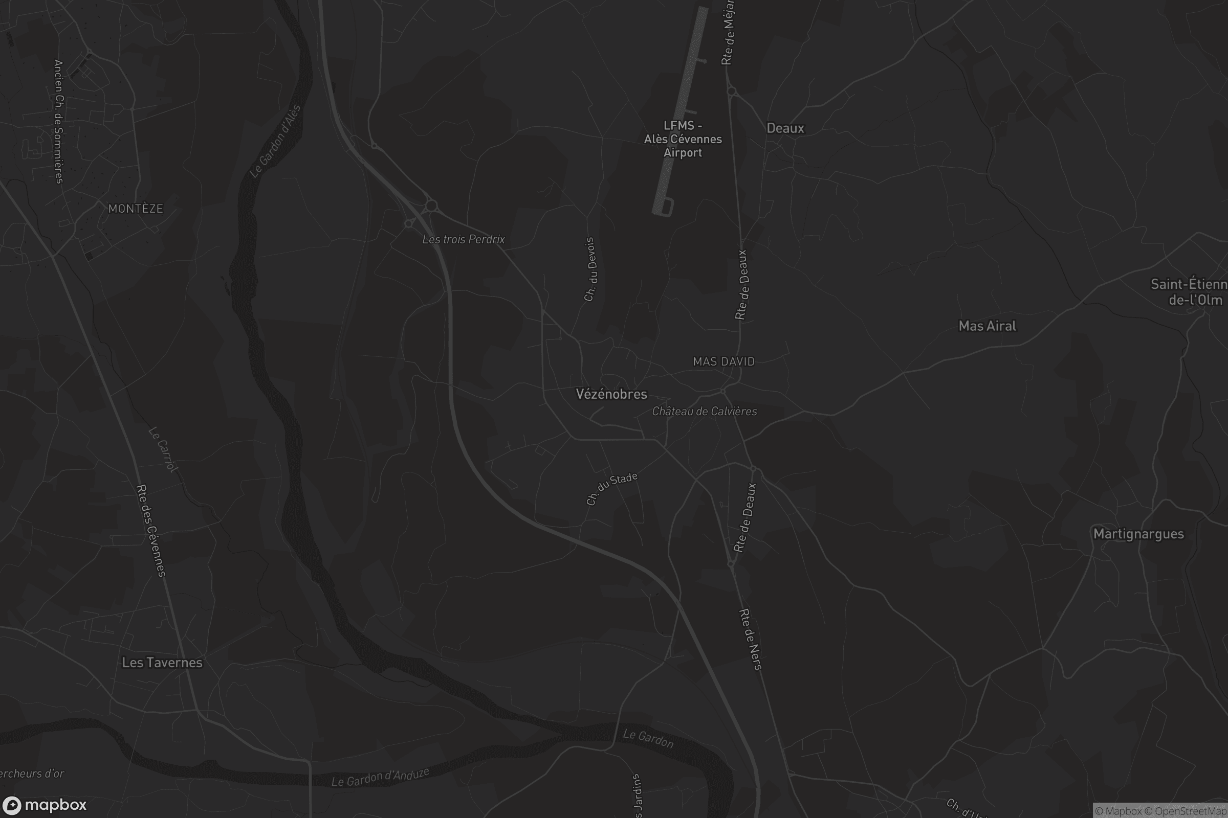 Carte de Vézénobres