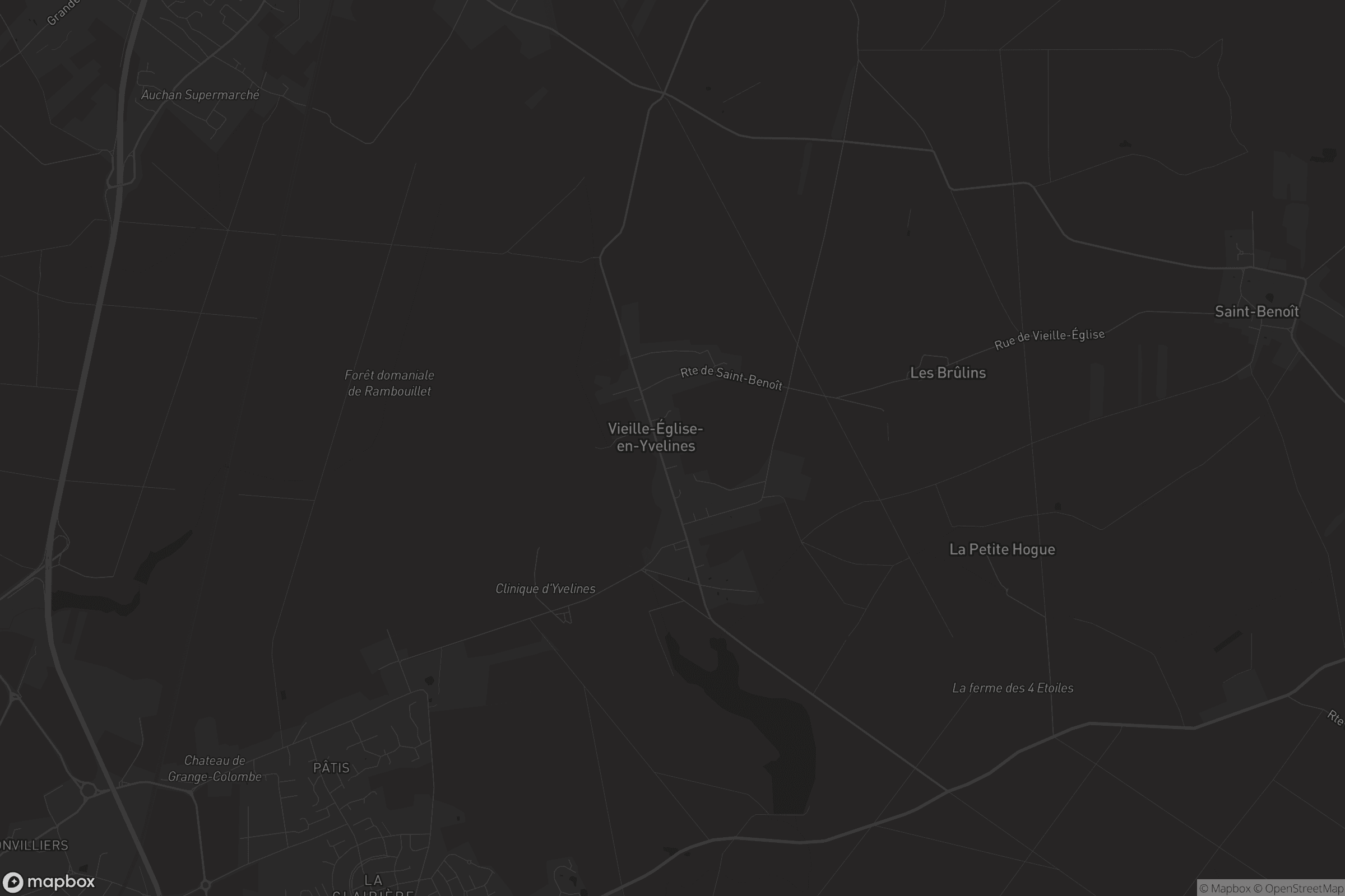 Carte de Vieille-Église-en-Yvelines
