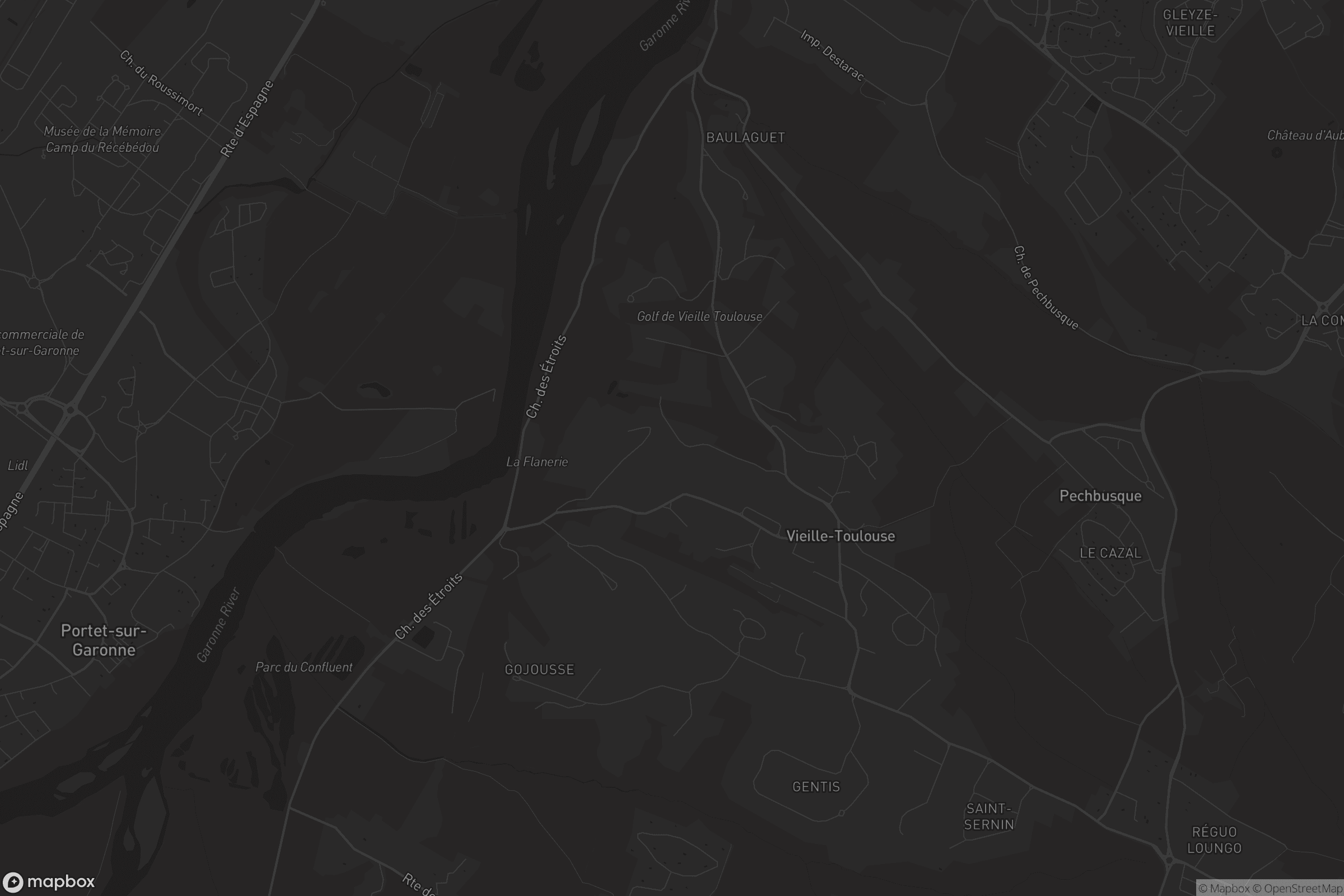 Carte de Vieille-Toulouse