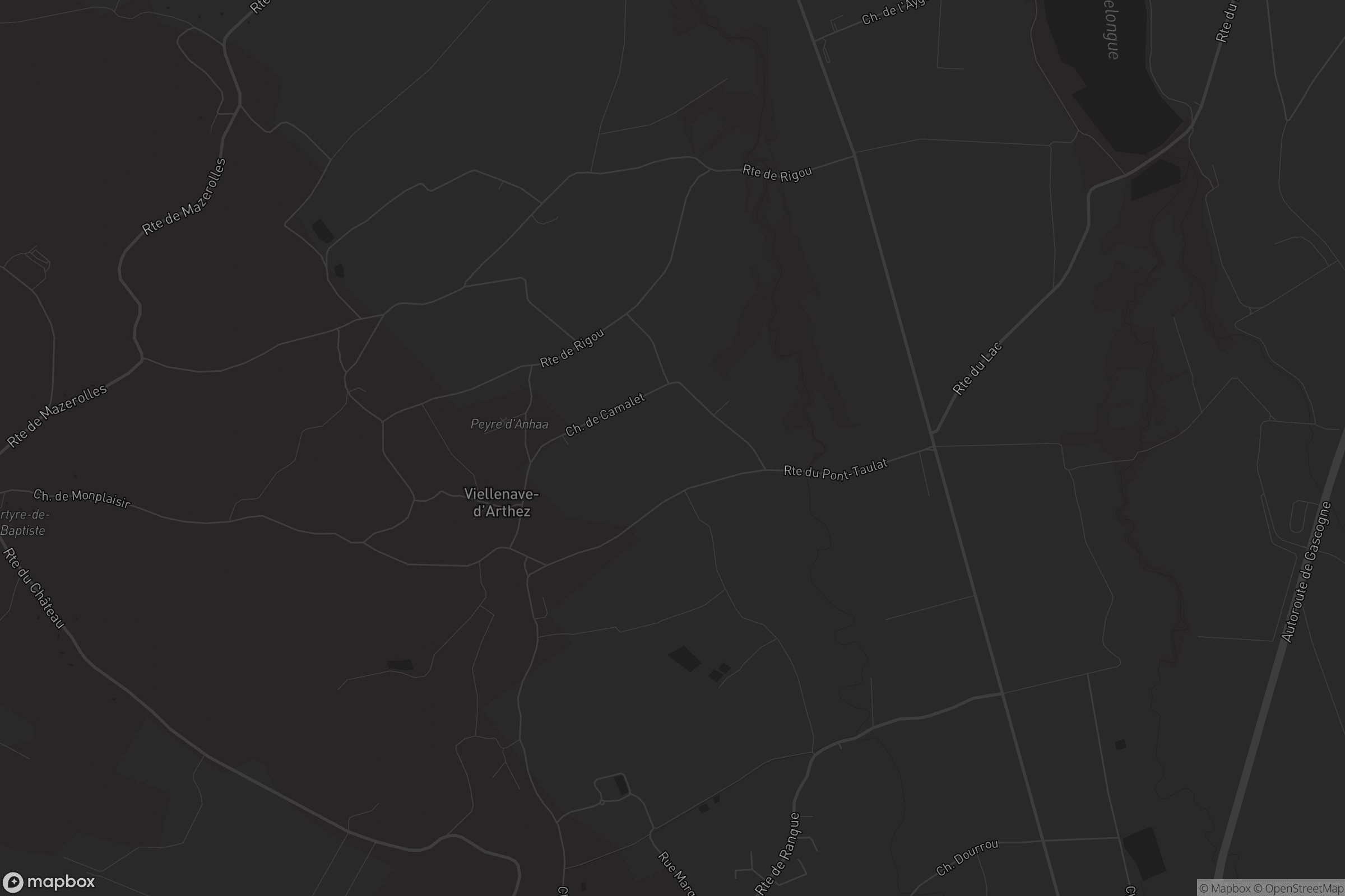 Carte de Viellenave-d'Arthez