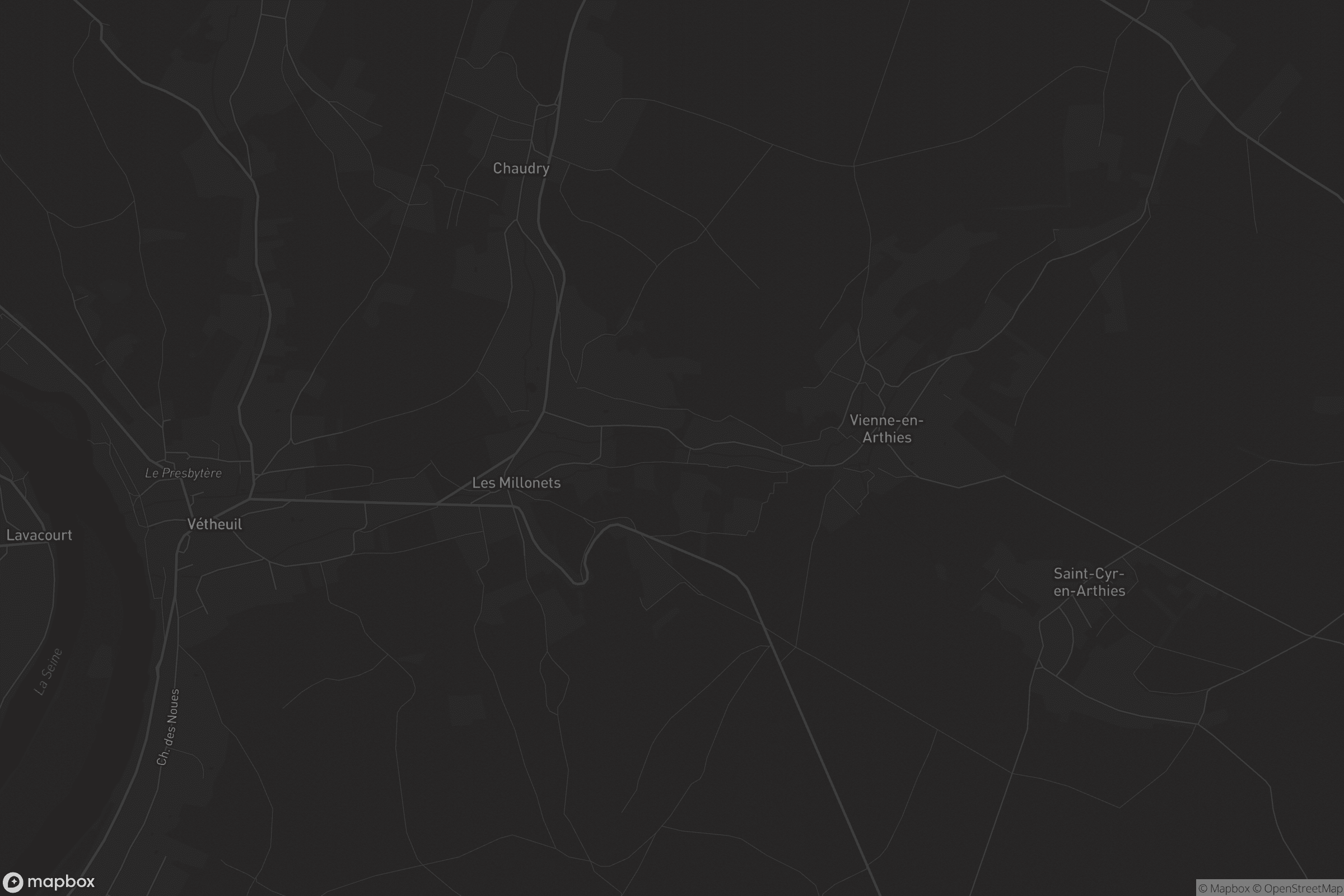 Carte de Vienne-en-Arthies