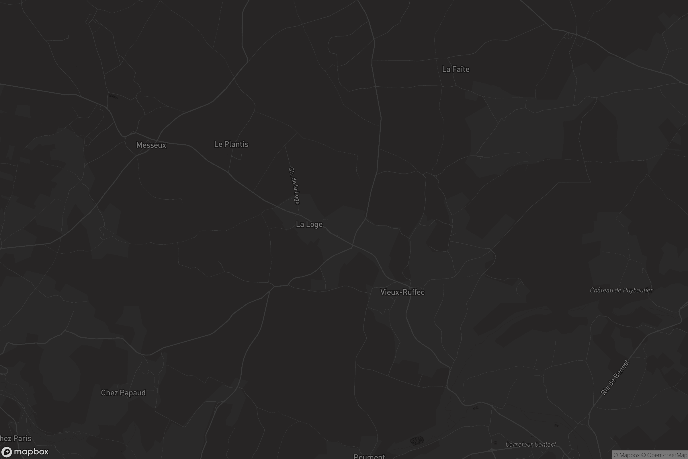 Carte de Vieux-Ruffec