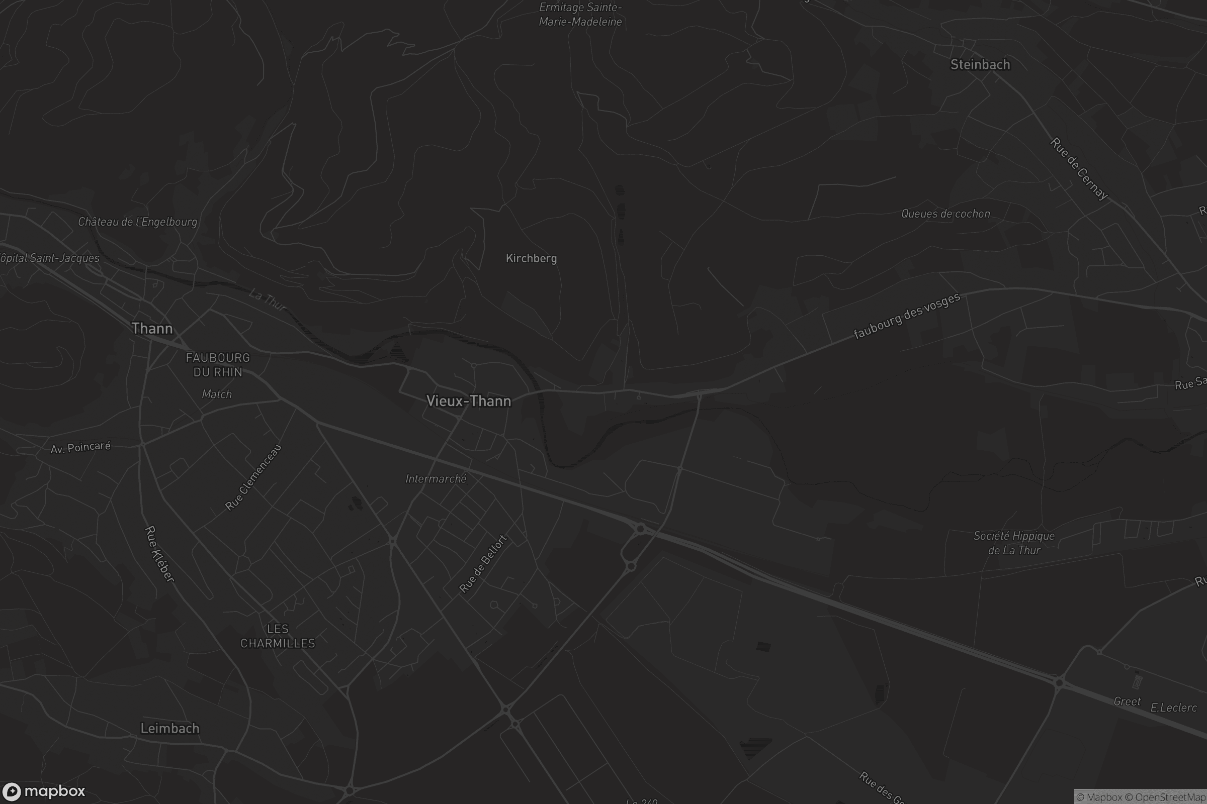 Carte de Vieux-Thann