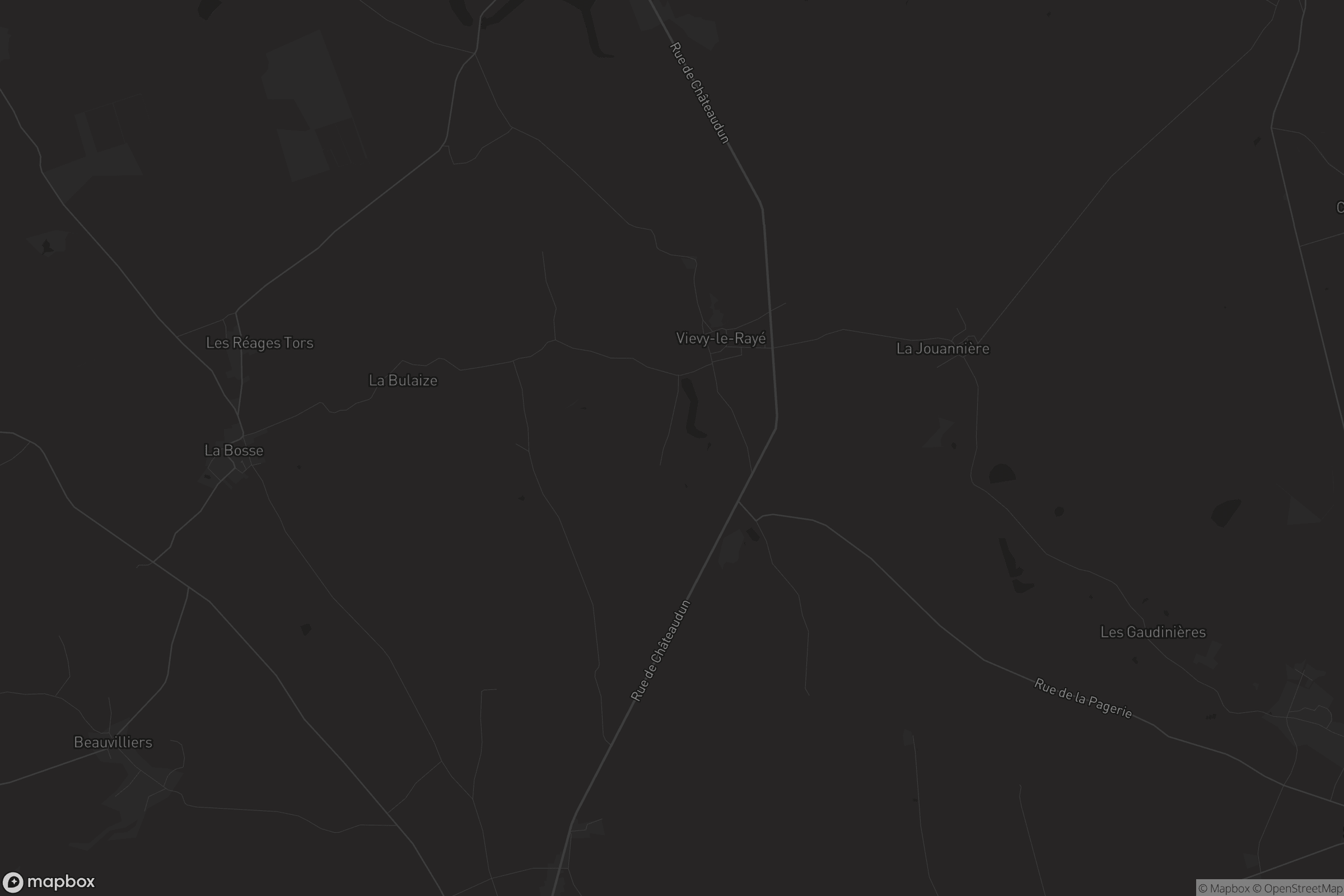 Carte de Vievy-le-Rayé