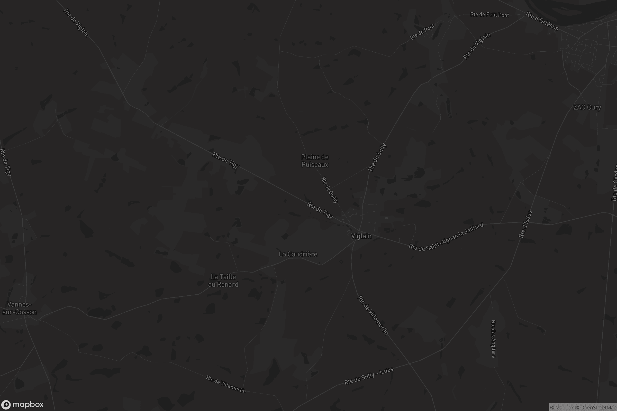 Carte de Viglain