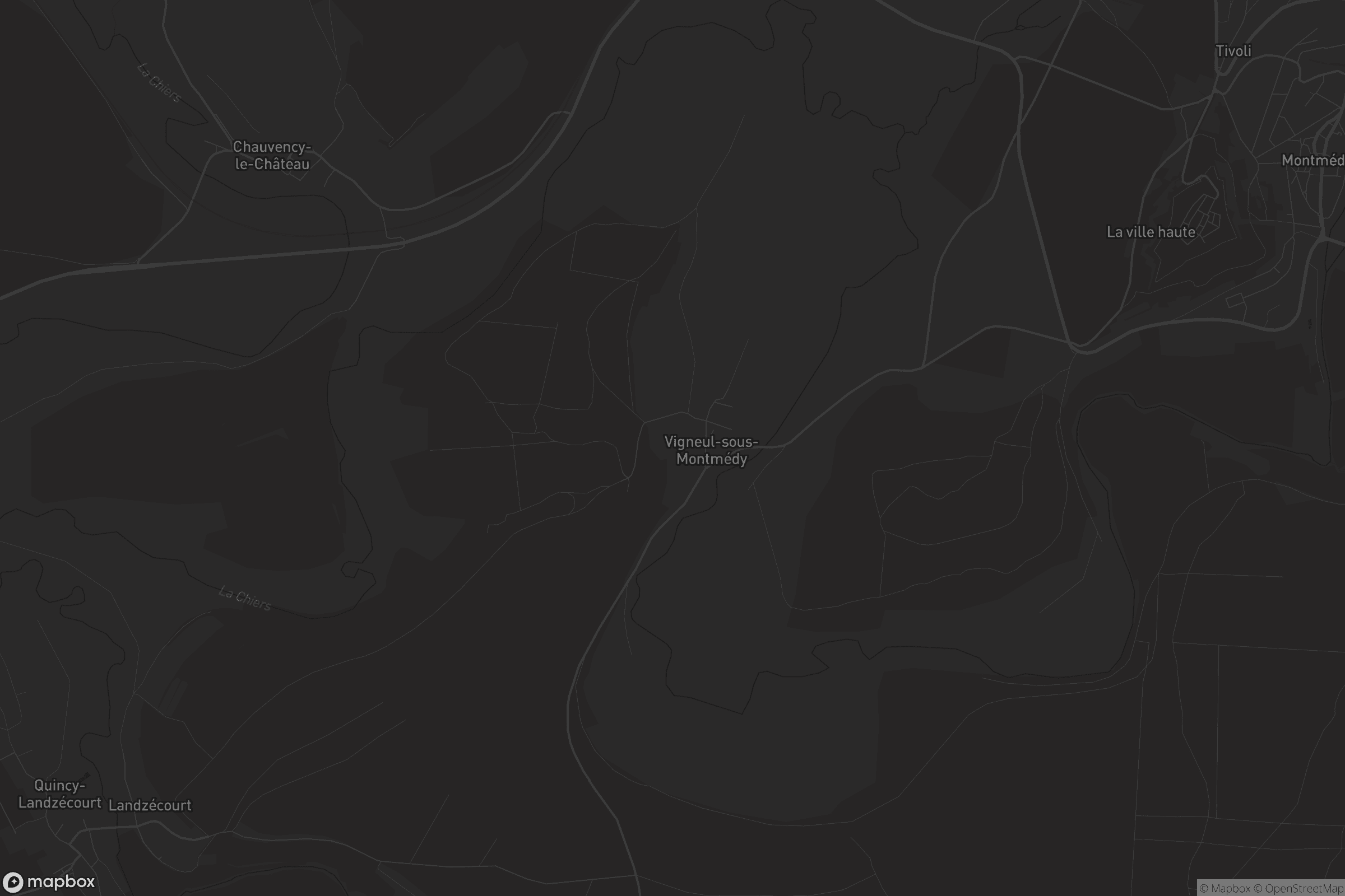 Carte de Vigneul-sous-Montmédy