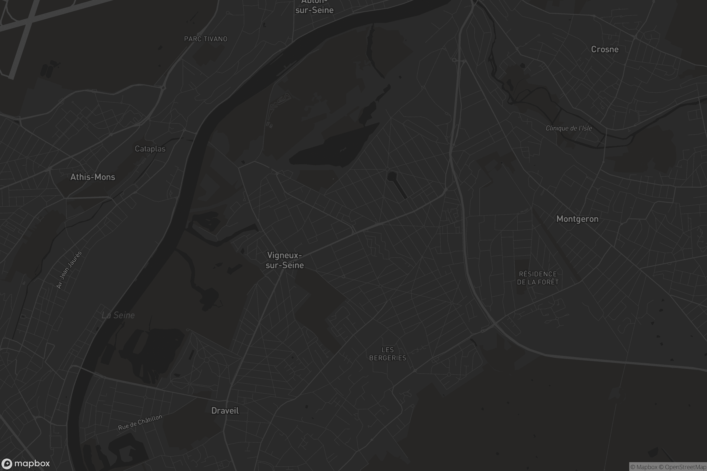 Carte de Vigneux-sur-Seine