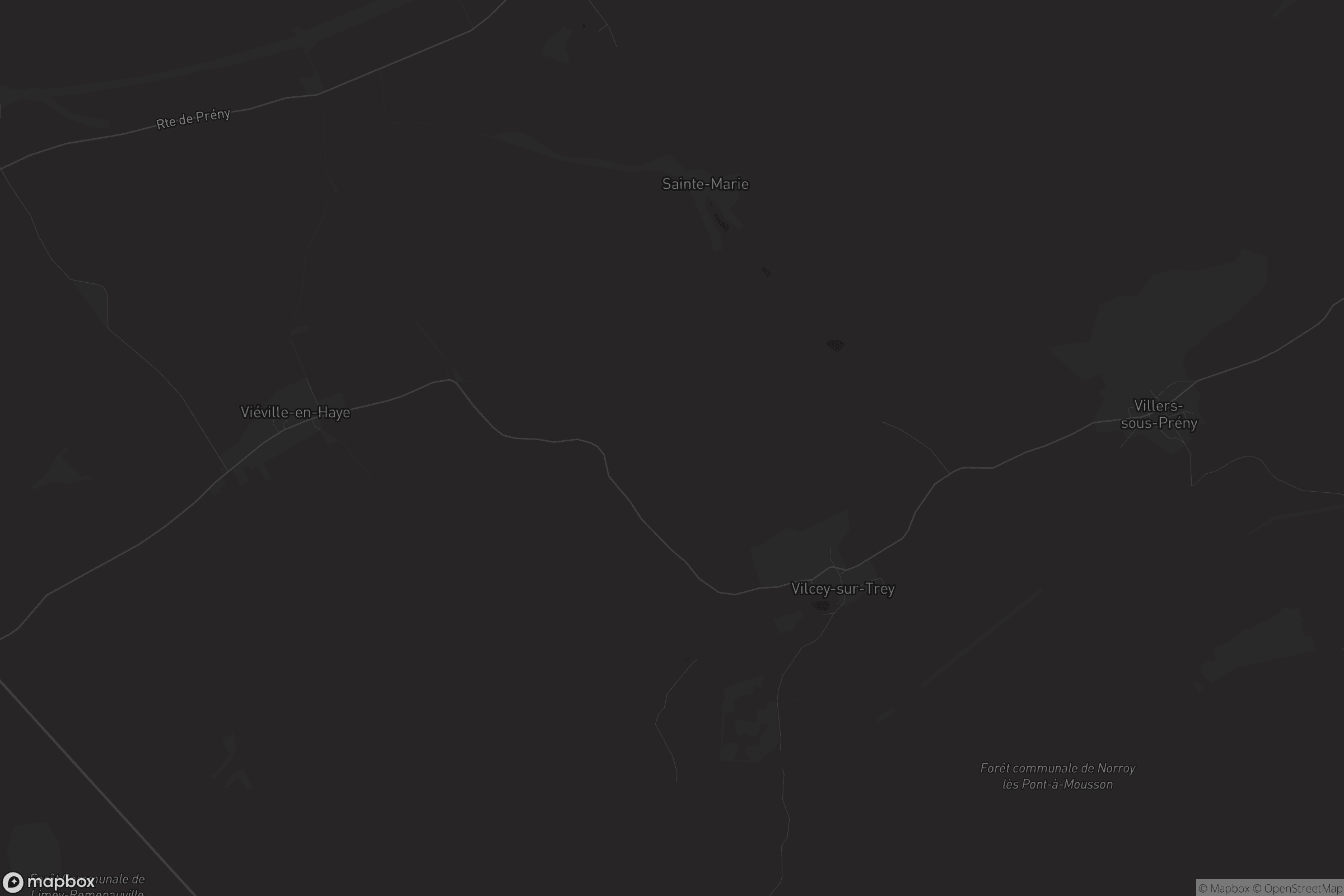 Carte de Vilcey-sur-Trey