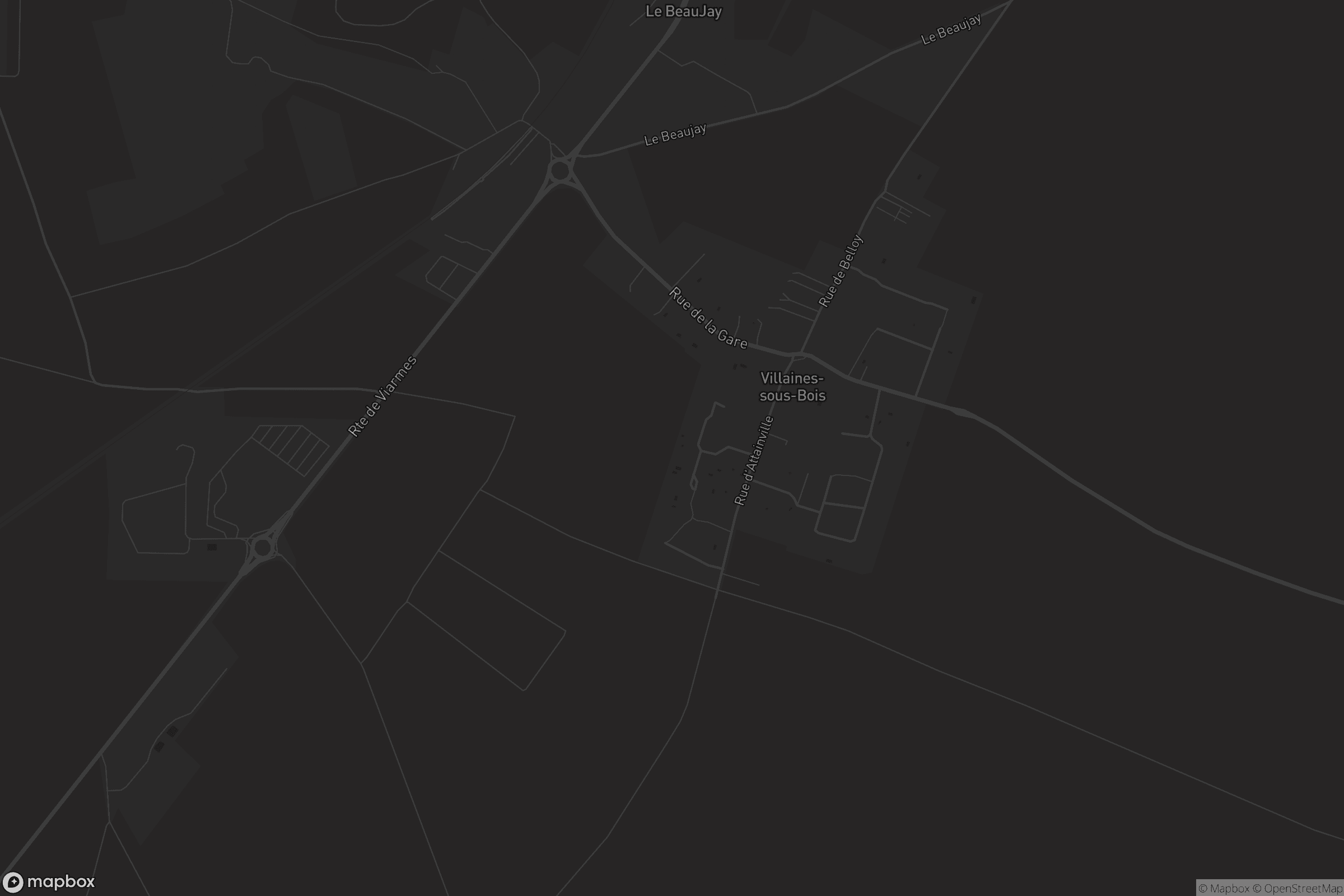 Carte de Villaines-sous-Bois