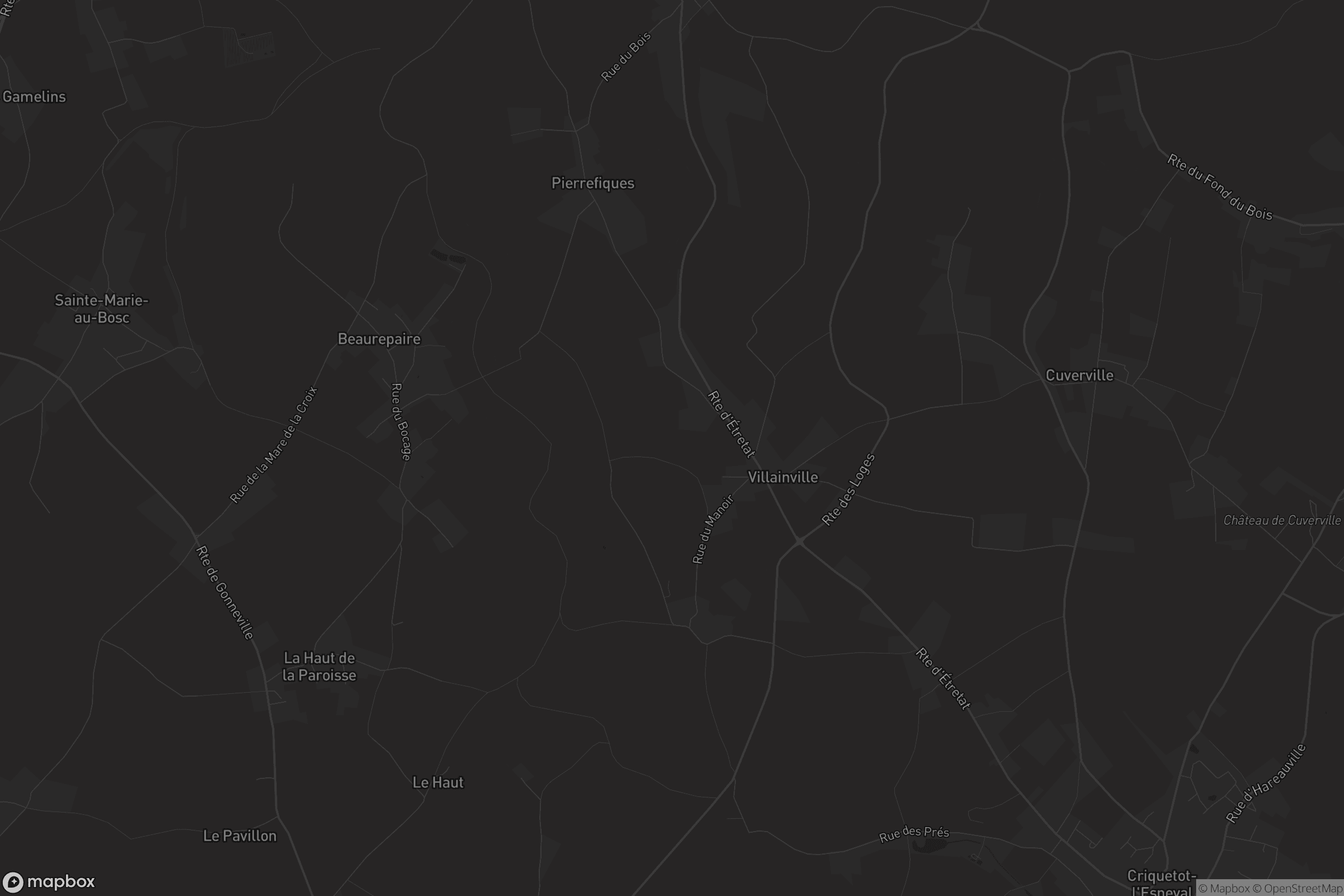 Carte de Villainville