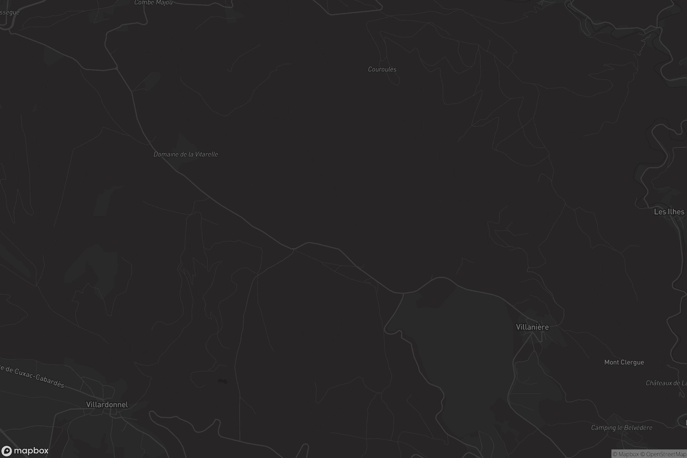 Carte de Villanière