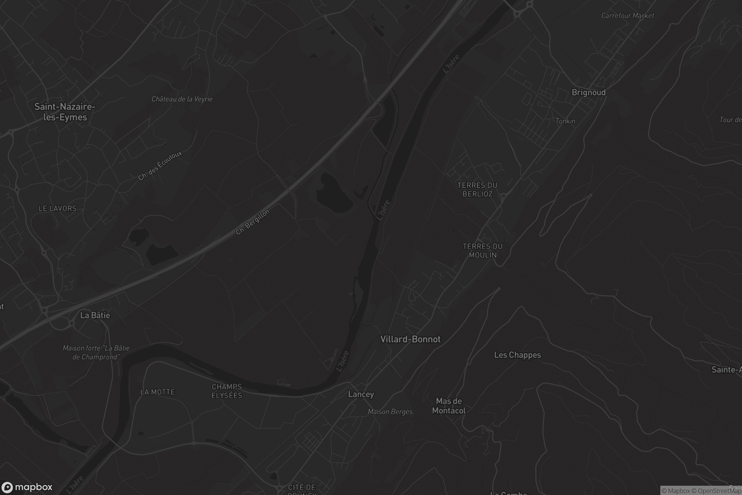 Carte de Villard-Bonnot