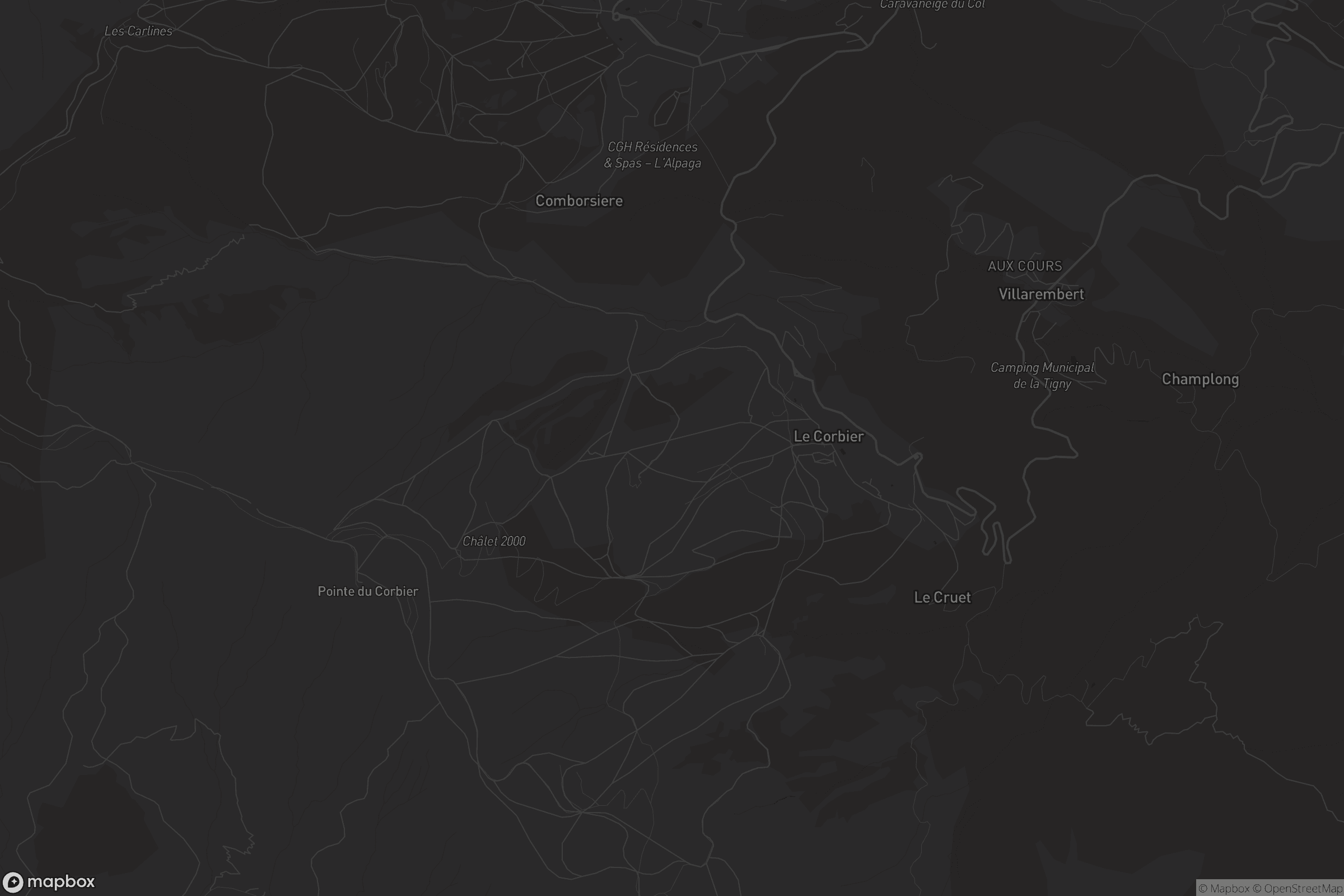 Carte de Villarembert