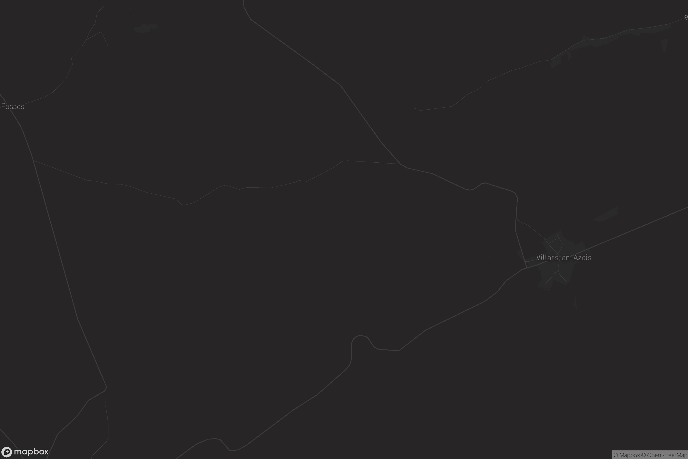 Carte de Villars-en-Azois