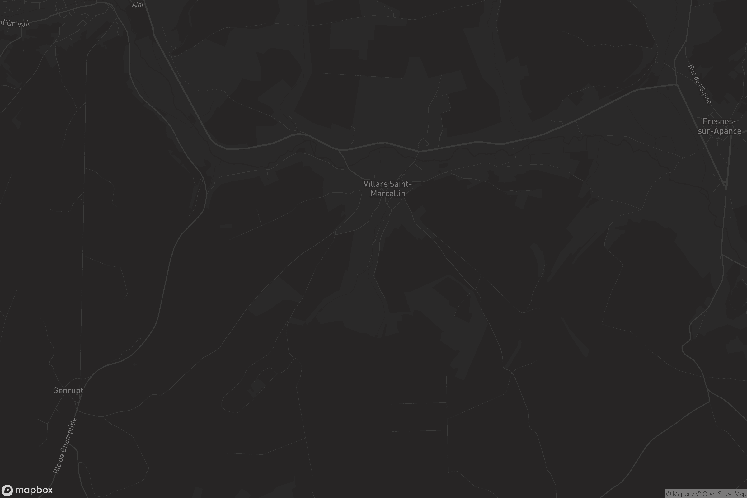 Carte de Villars-Saint-Marcellin