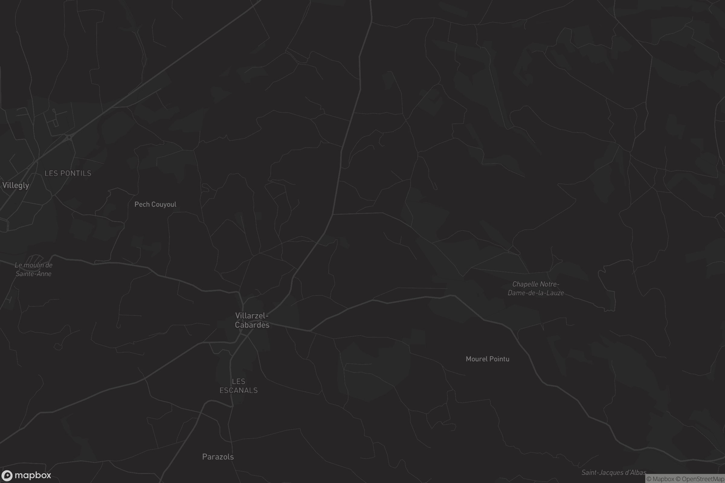 Carte de Villarzel-Cabardès