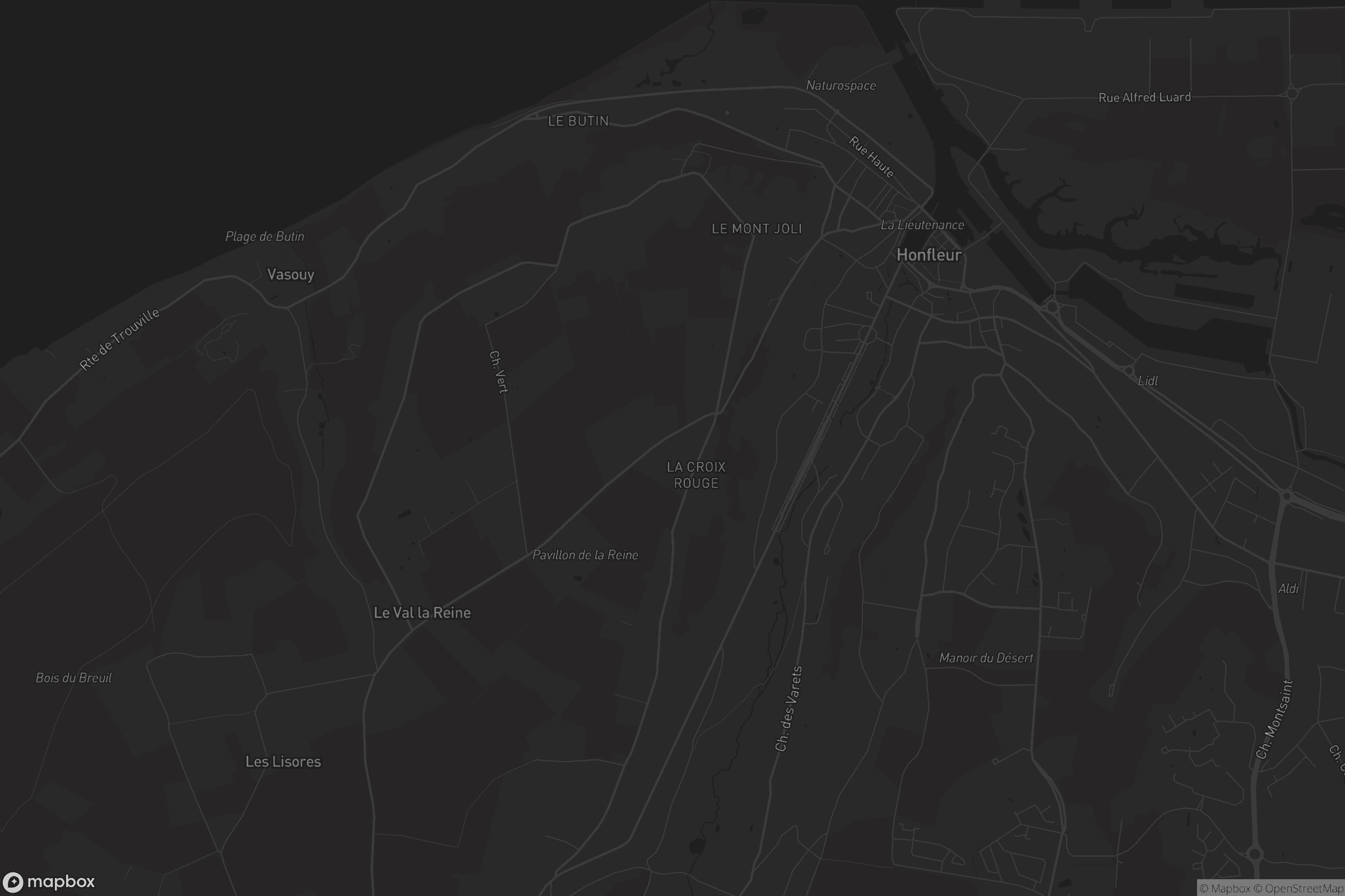 Carte de Ville Basse Sud-Ouest