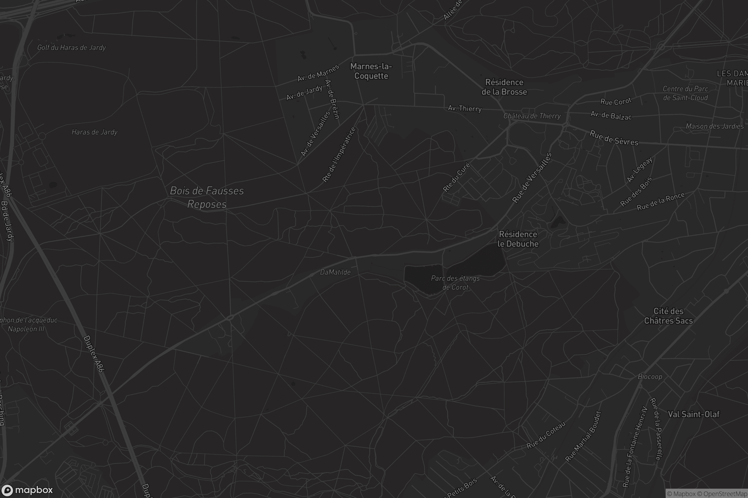 Carte de Ville-d'Avray