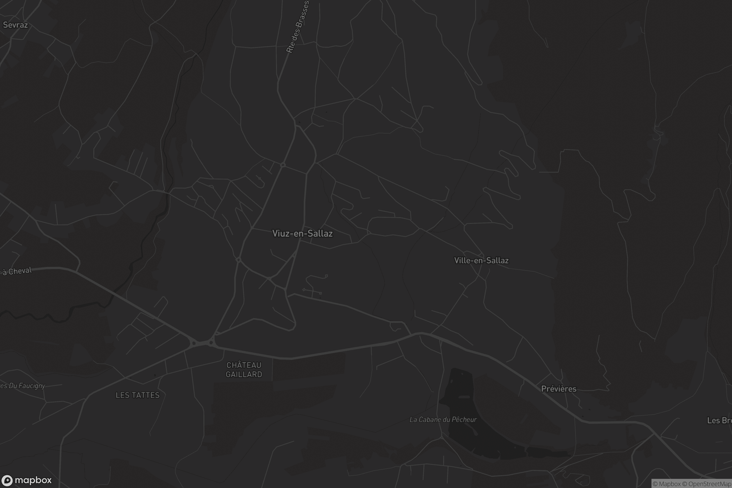 Carte de Ville-en-Sallaz