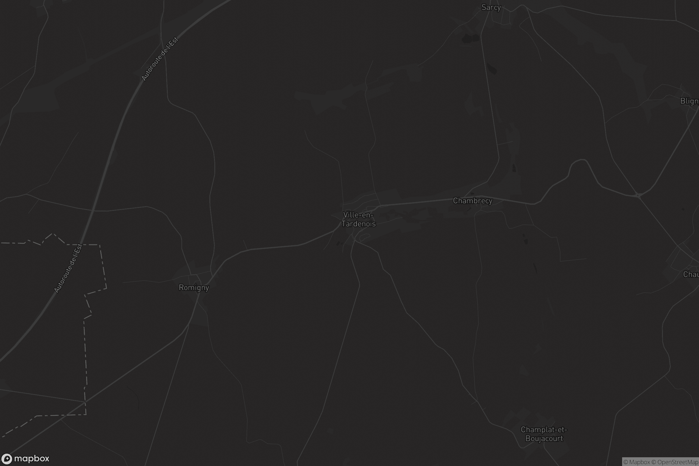 Carte de Ville-en-Tardenois