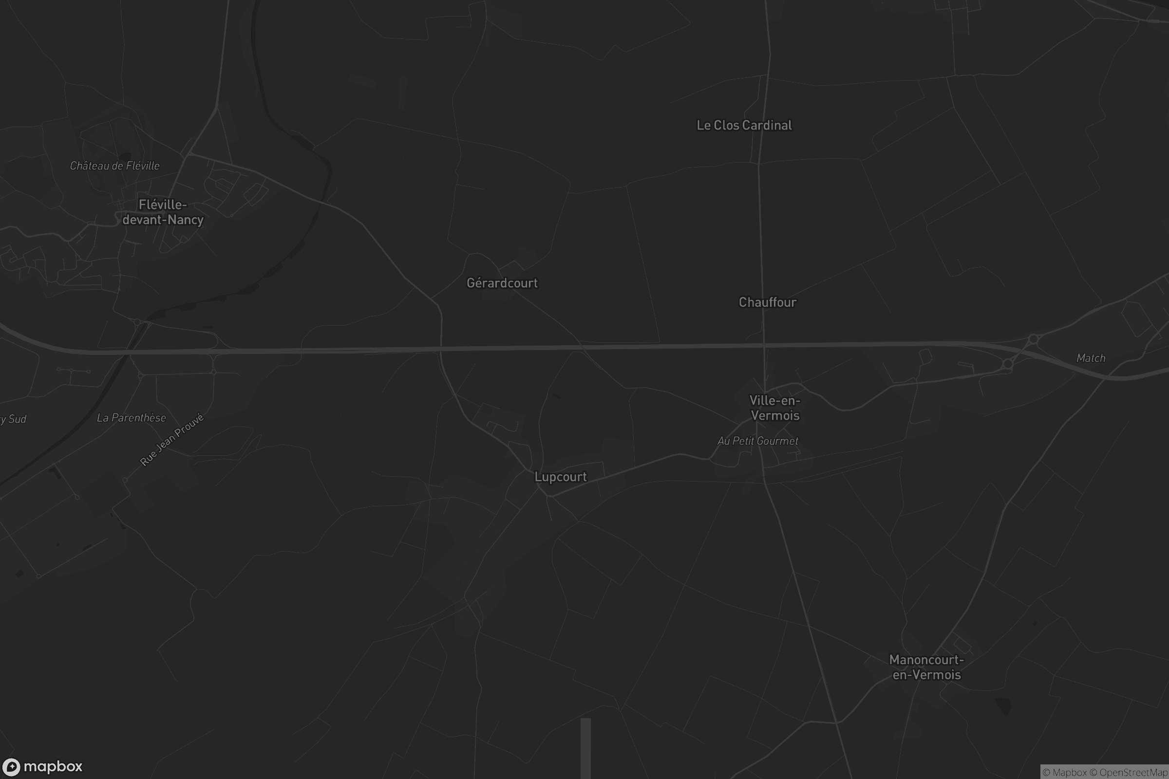 Carte de Ville-en-Vermois