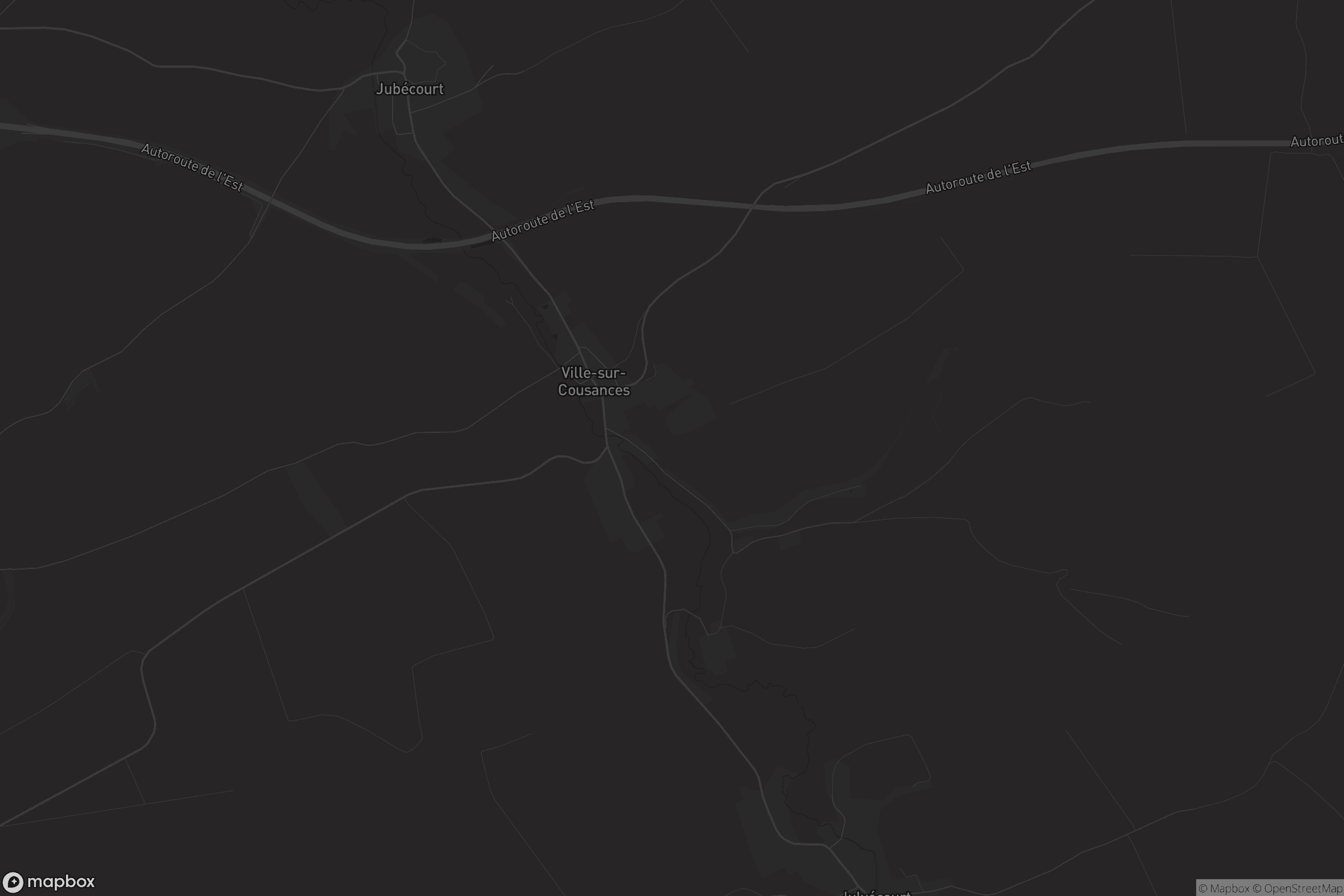 Carte de Ville-sur-Cousances