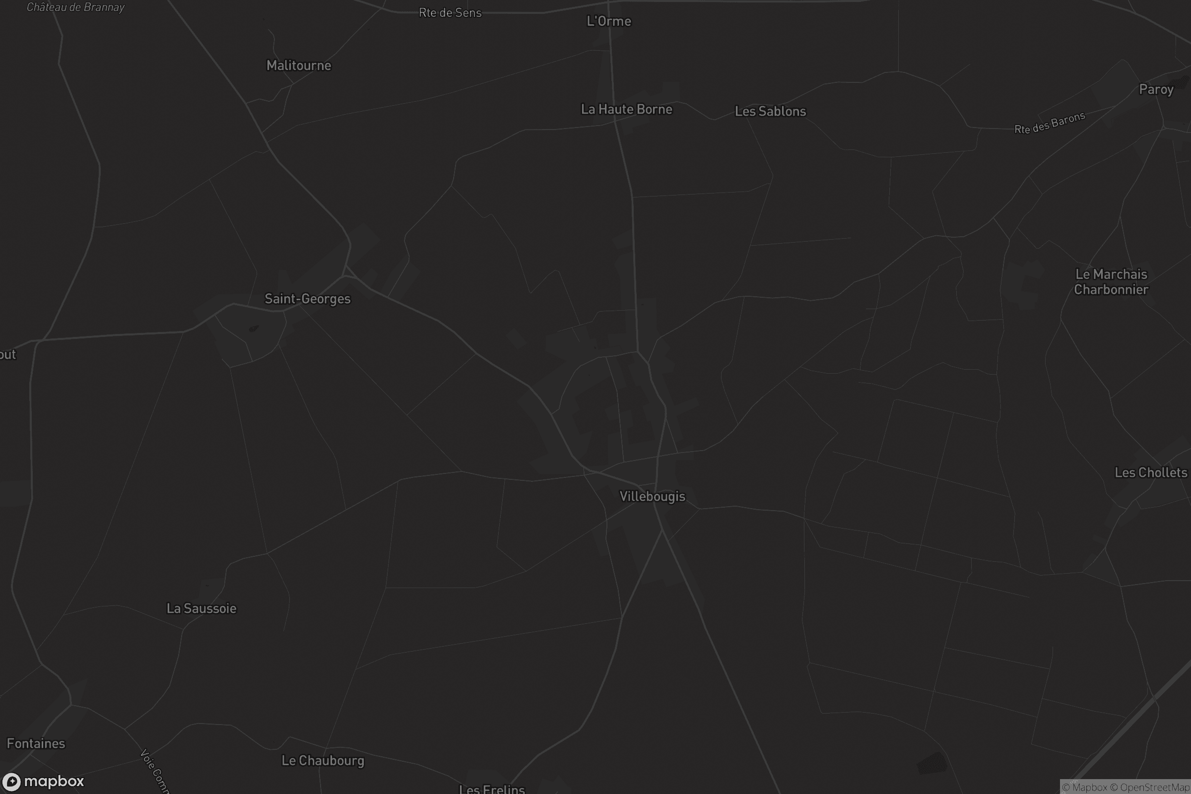 Carte de Villebougis