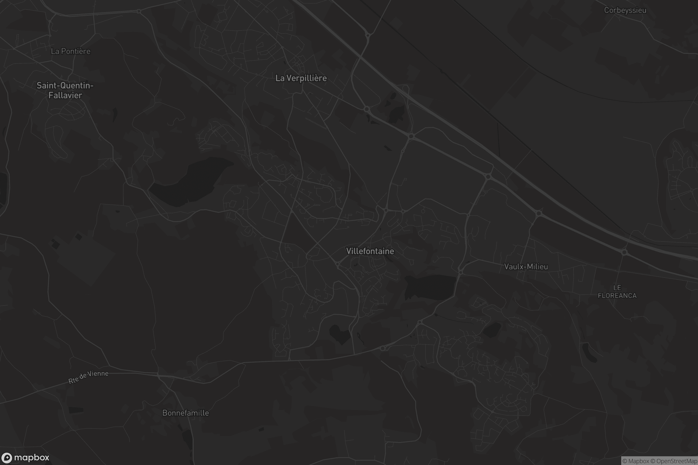 Carte de Villefontaine