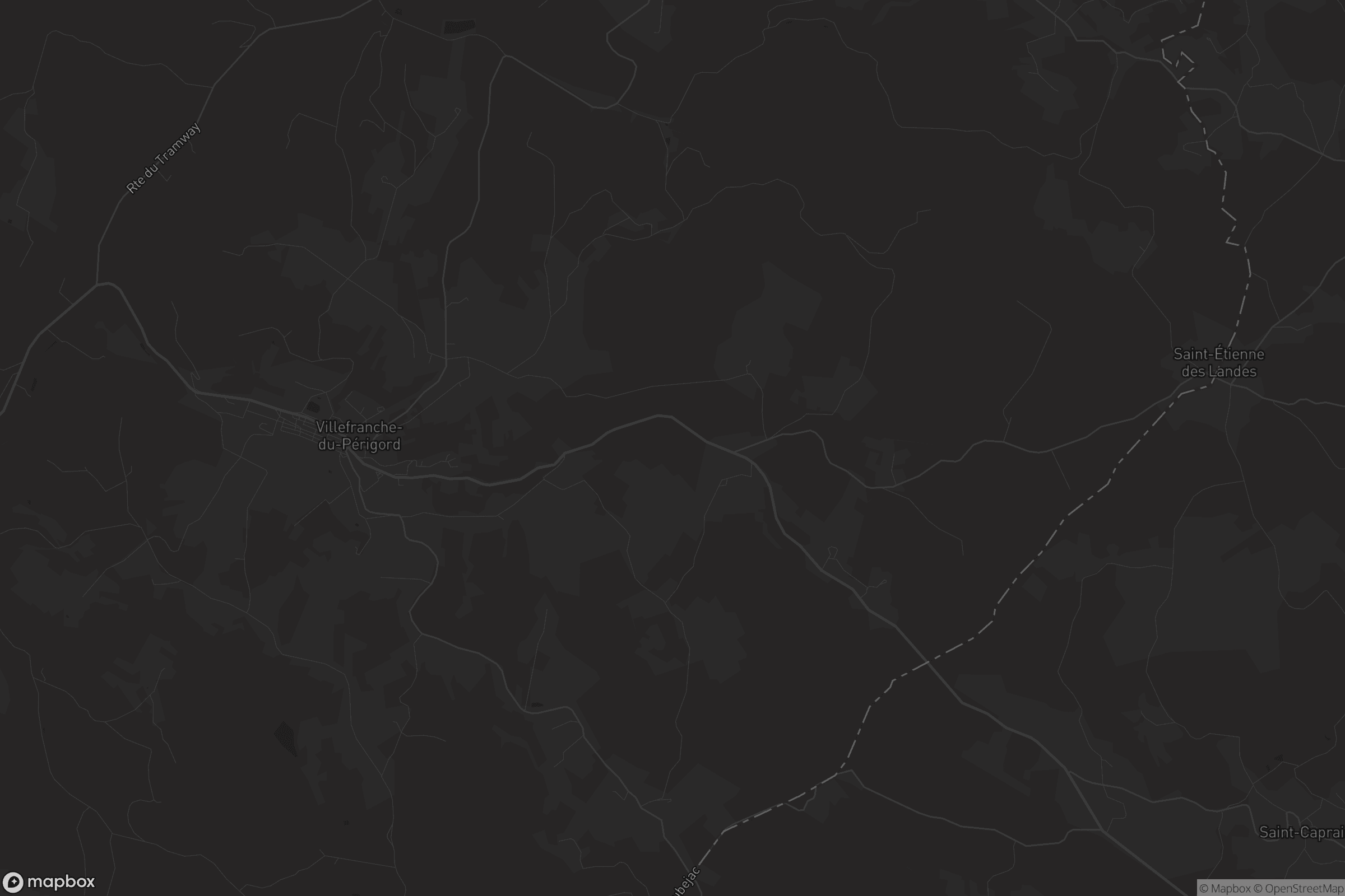 Carte de Villefranche-du-Périgord