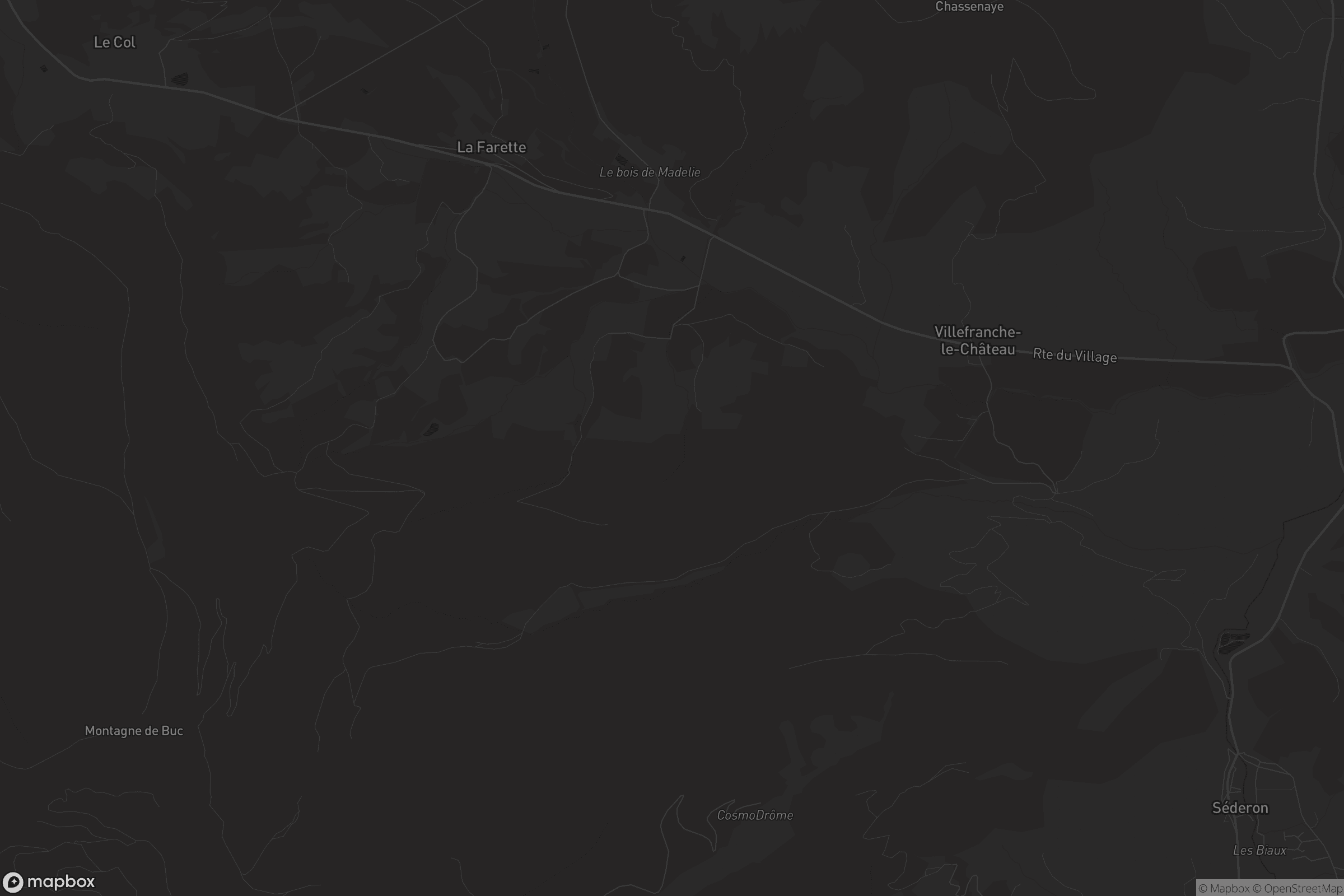 Carte de Villefranche-le-Château